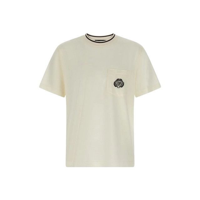 DOLCE&GABBANA White Cotton T-Shirt New & Authentic (Men's Si