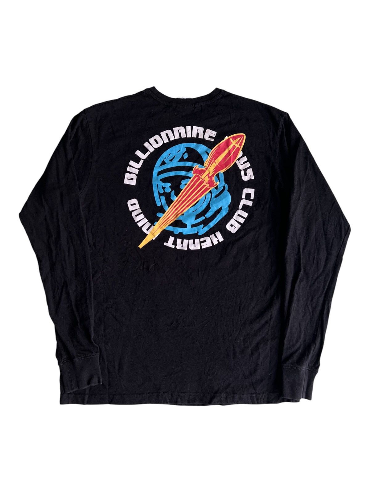 Billionaire Boys Club × Pharrell OG Billionaire Boys Club BB Rocket Astronaut LS Tees Shirt Size US M / EU 48-50 / 2 - 1 Thumbnail