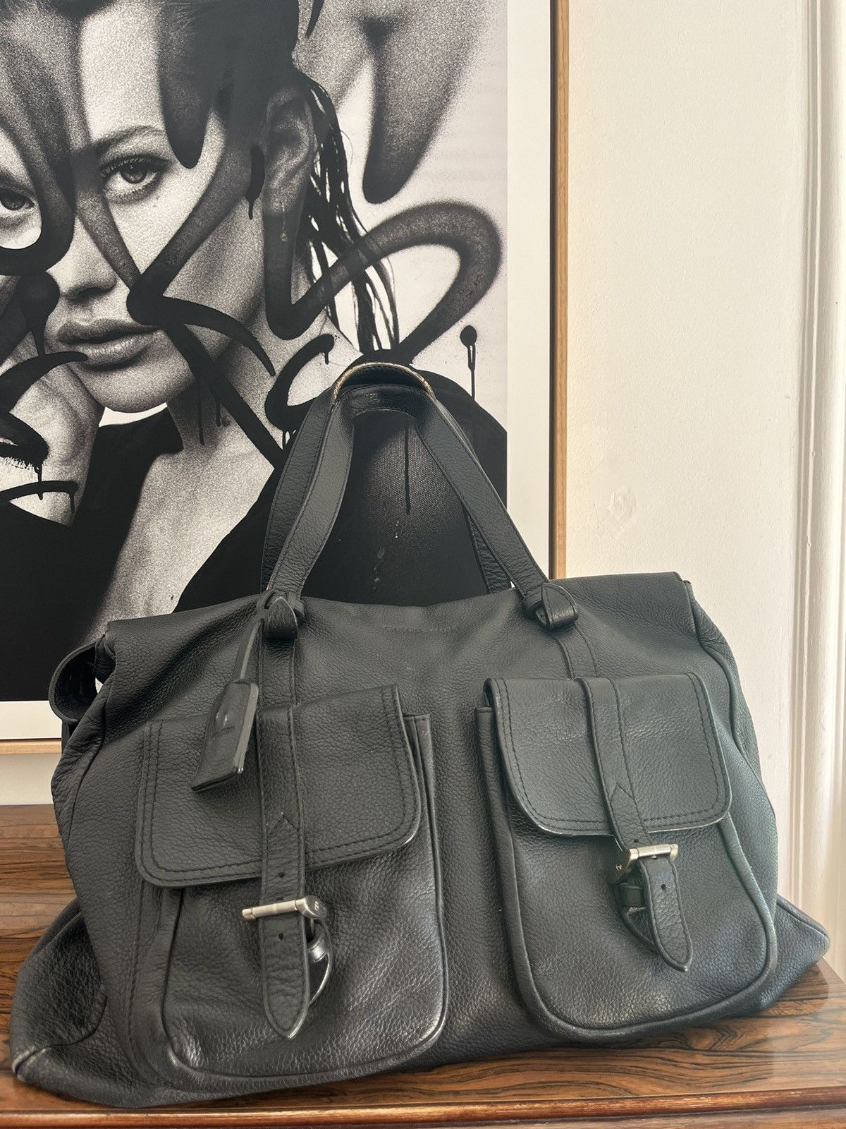 Giorgio Armani Week-end bag cuir Giorgio Armani Size ONE SIZE - 1 Thumbnail