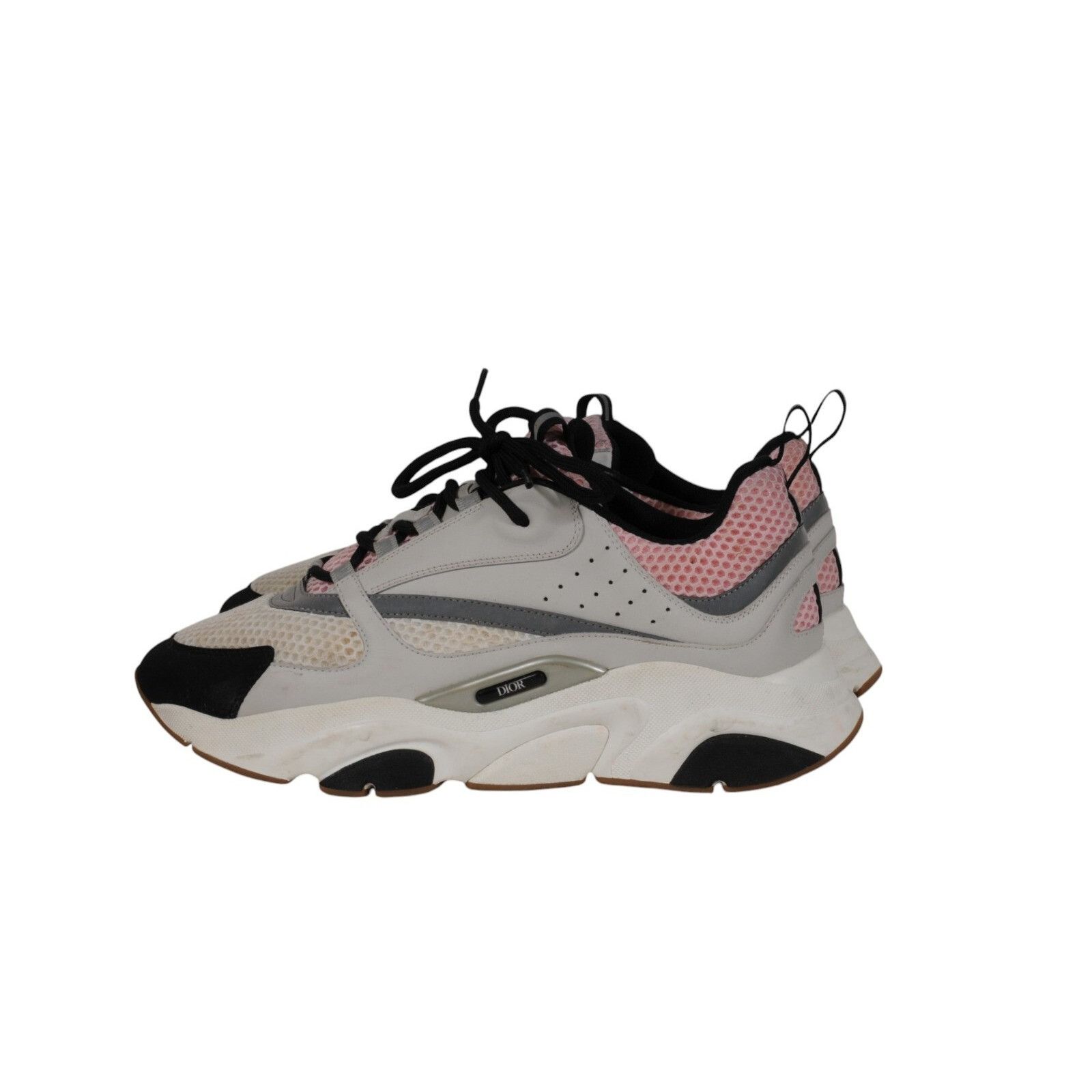 Dior Dior Men B22 Sneakers White Pink Silver Chunky Size US 10 / EU 43 - 6 Thumbnail