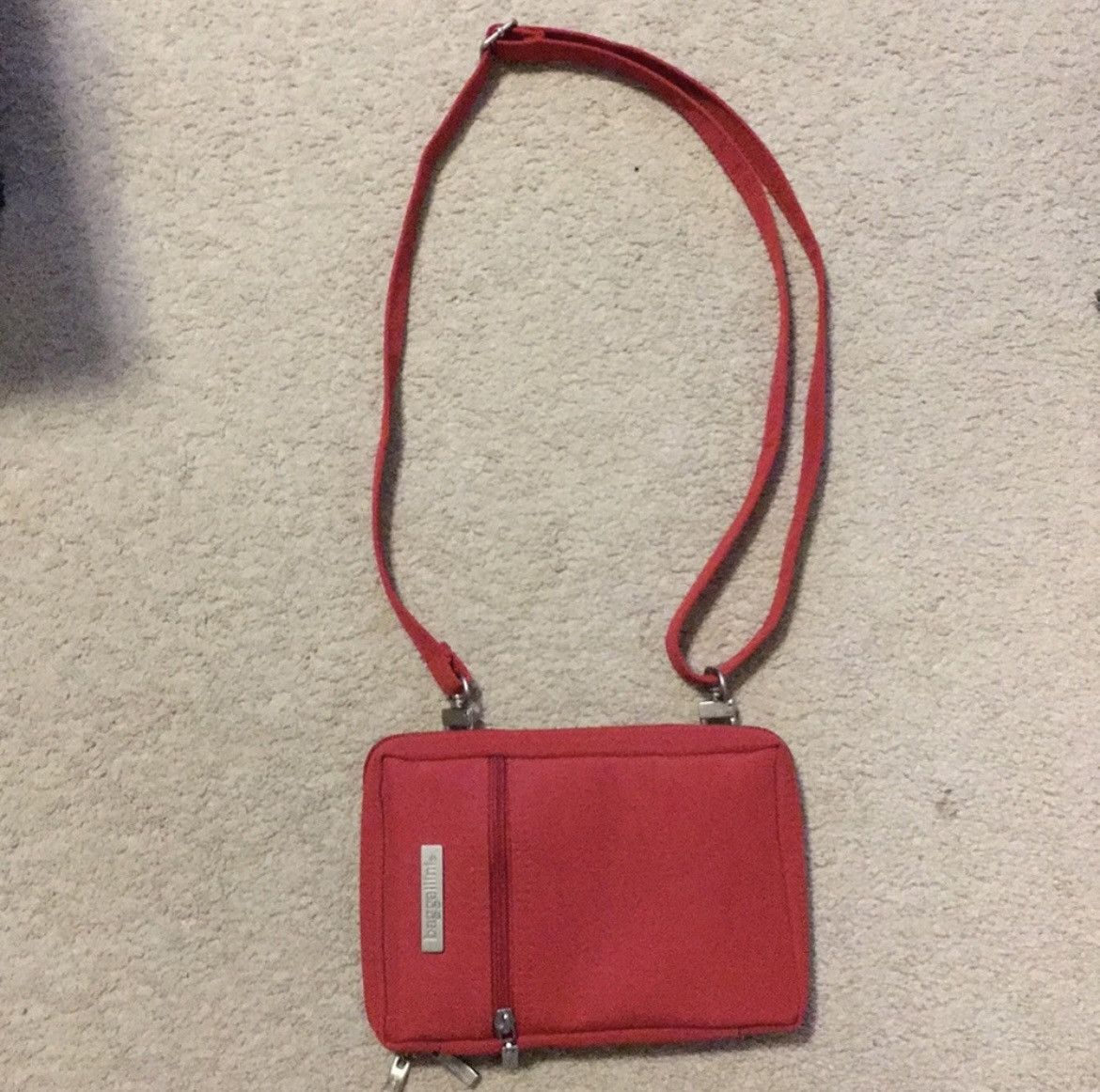 Other Baggallini Red Cloth Crossbody Bag Size ONE SIZE - 1 Thumbnail