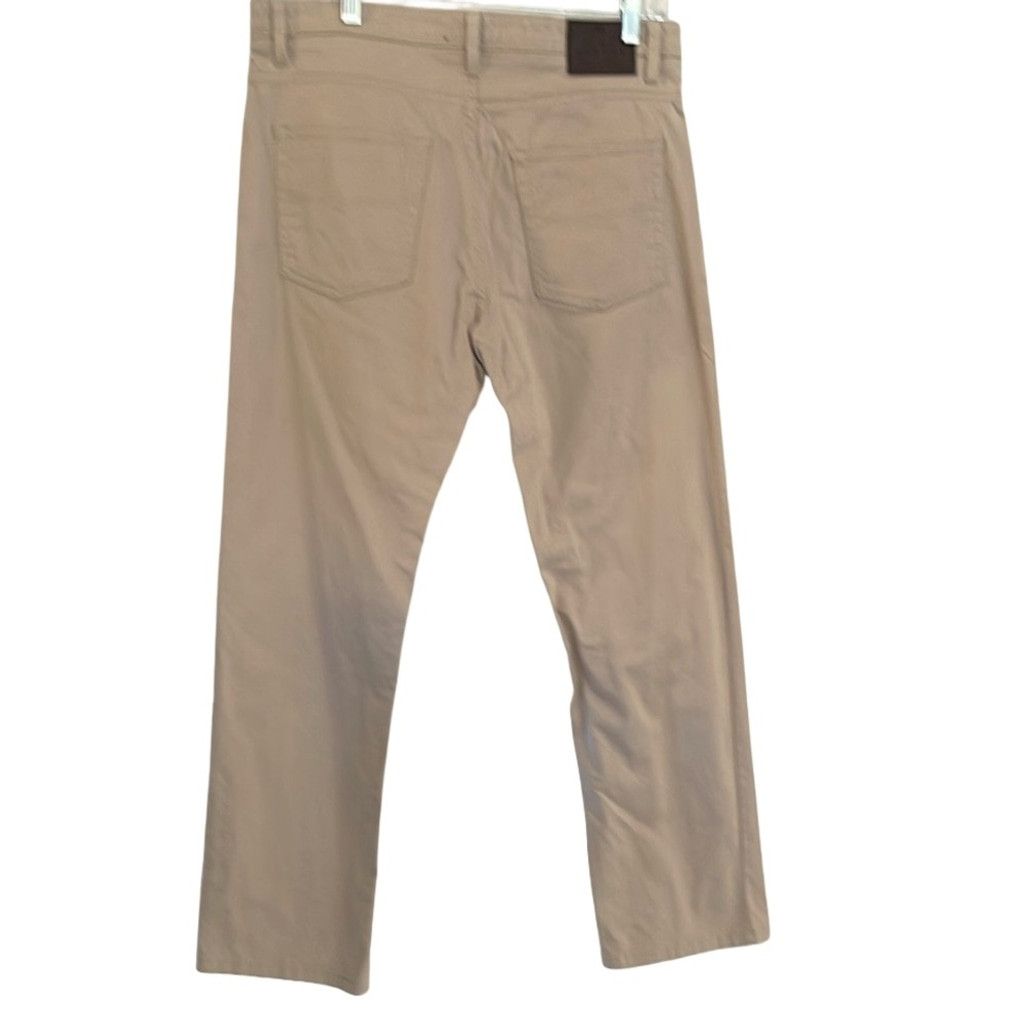 NBDN Nobrandedon Blue Harbour Luxury Men's khaki Pants size 34x29 Size US 34 / EU 50 - 4 Thumbnail