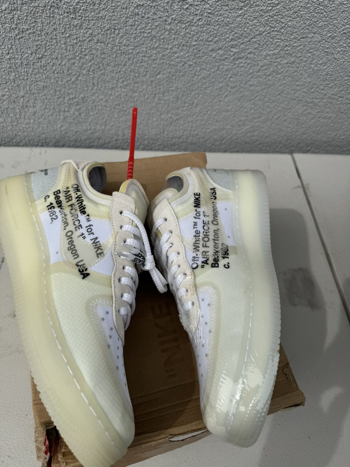 Nike × Off-White Off white Air Force 1 Size US 10 / EU 43 - 3 Thumbnail