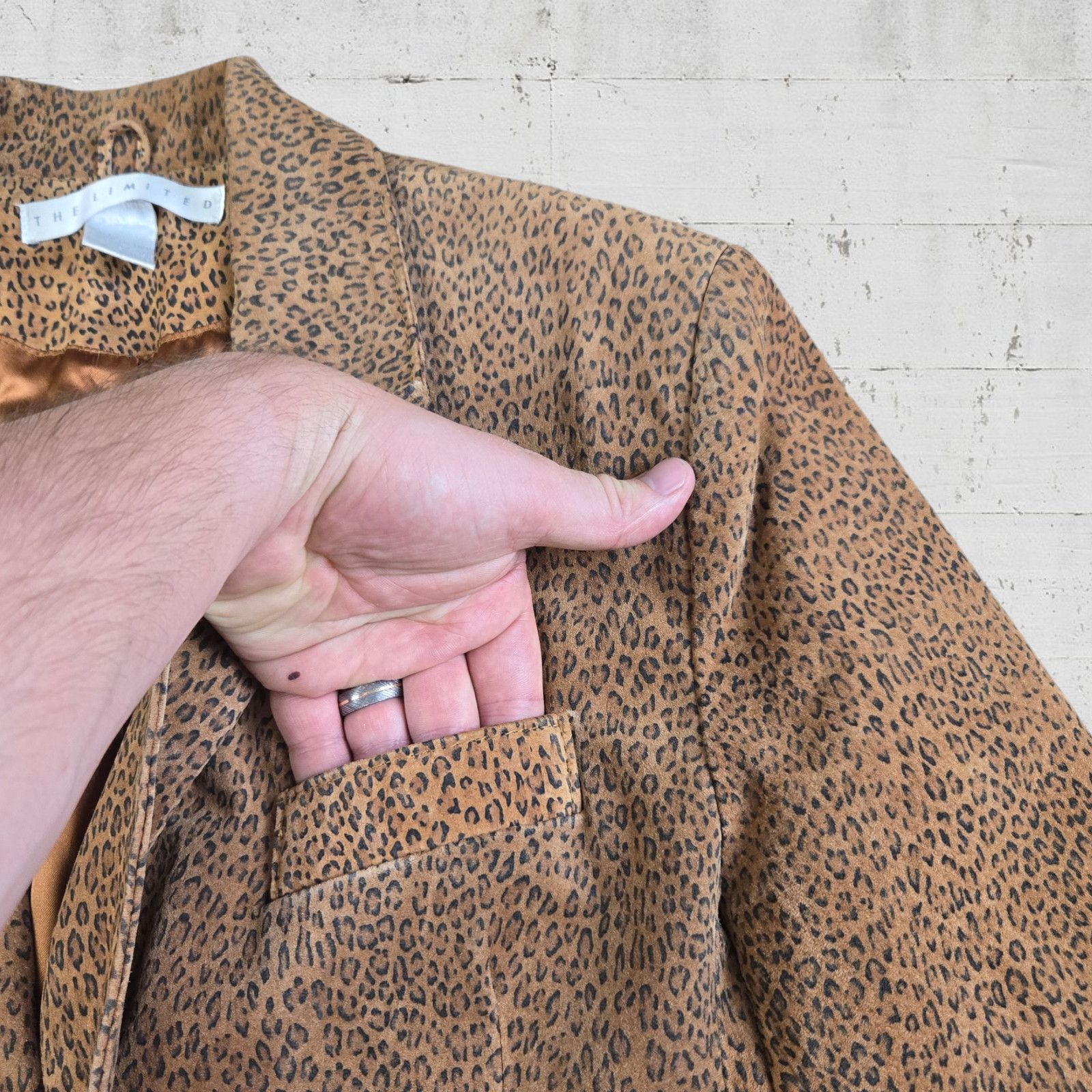 Vintage Vintage Animal Print Maximal Leather Jacket Size Small Size S / US 4 / IT 40 - 7 Thumbnail