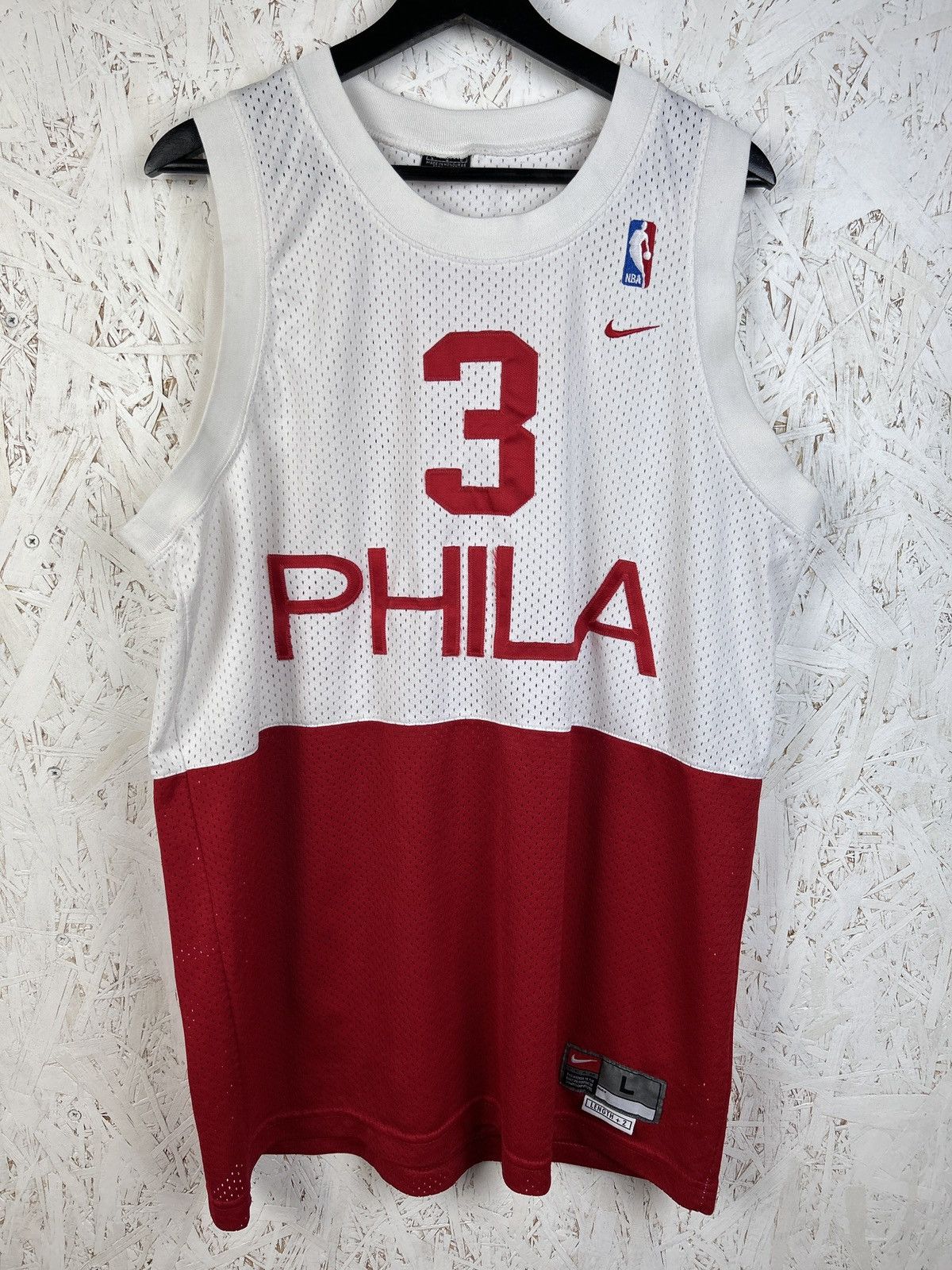 NBA Vintage Philadelphia 76ers Allen Iverson Throwback Jersey Size US L / EU 52-54 / 3 - 1 Thumbnail