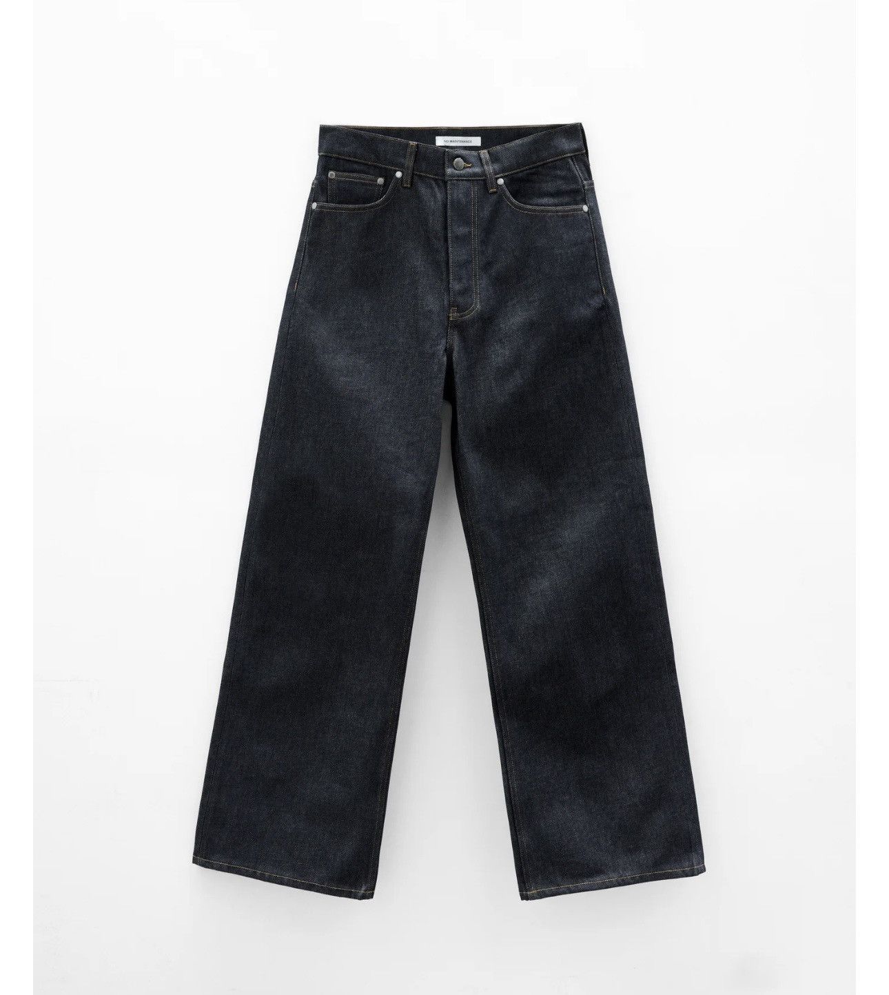 No Maintenance Raw Baggy Denim Size US 33 - 2 Thumbnail