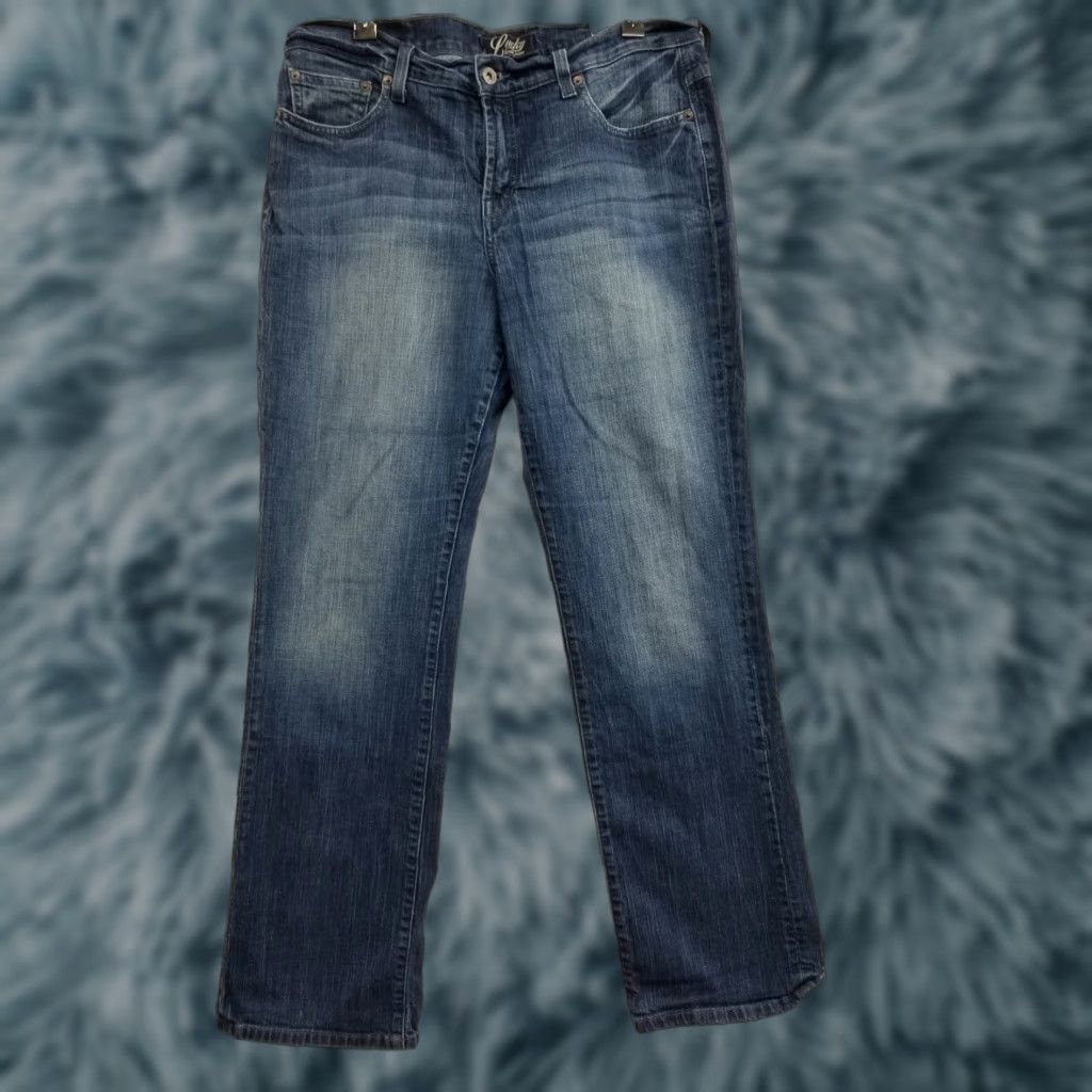 Lucky Brand Lucky Brand Jeans 14x32 Bootcut Women Blue 14 USA Gene Montesano Size 36" / US 14 / IT 50 - 1 Thumbnail