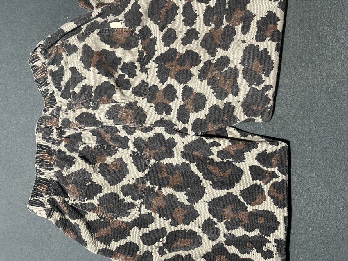 Urban Outfitters CHEETAH PRINT CORDUROYS W A DRAWSTRING Size US 32 / EU 48 - 4 Thumbnail