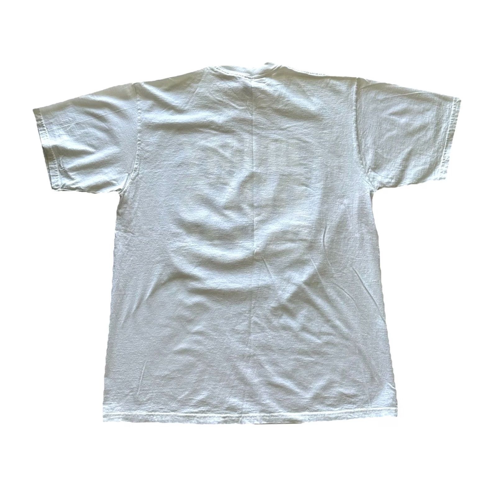 Jerzees VINTAGE 90s Miami Dolphins Shirt NFL Adults JERZEES Tee White Cotton Short Sleeve Crew Neck Logo Graphic Print Size US L / EU 52-54 / 3 - 6 Thumbnail