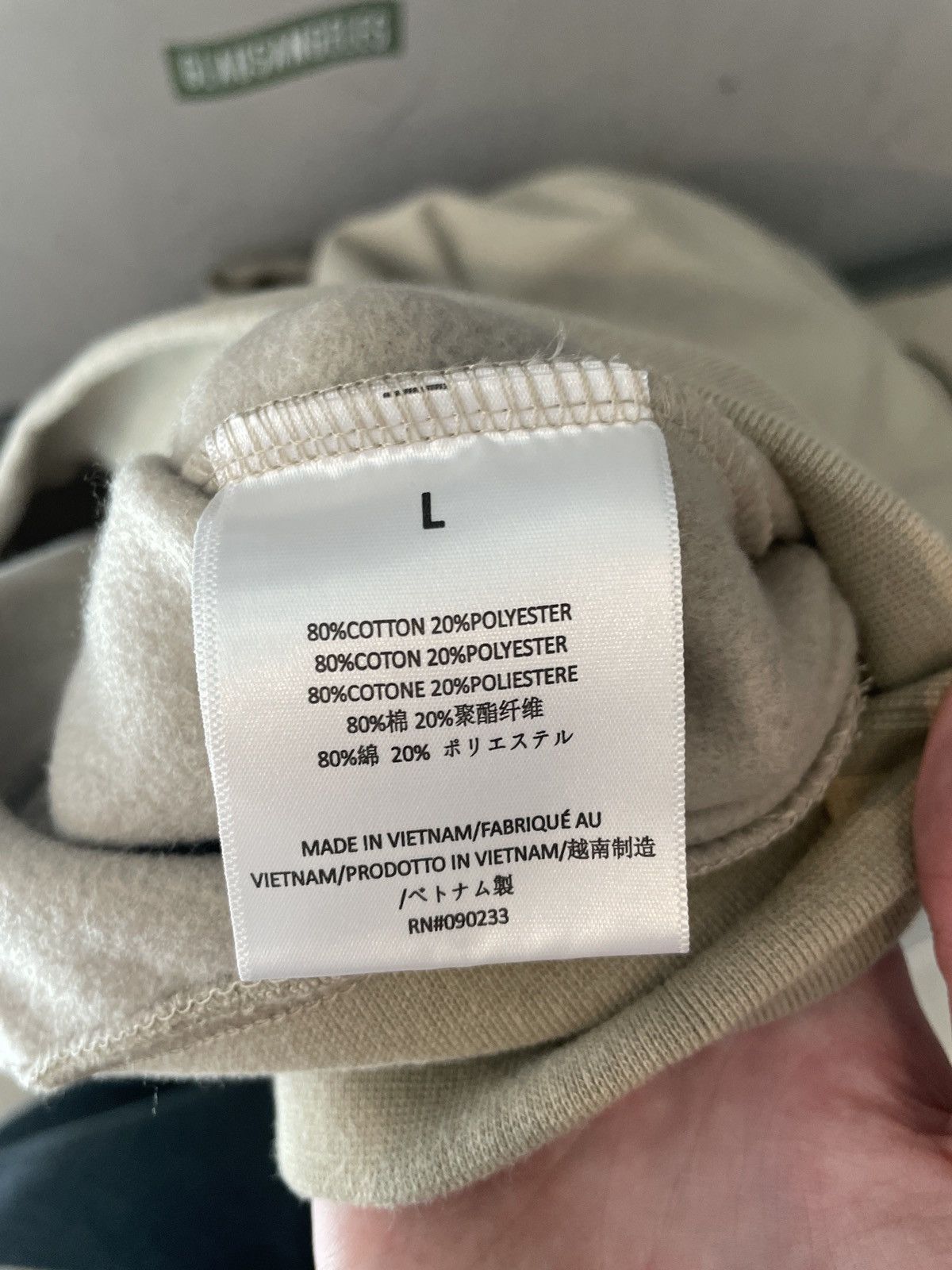 Essentials × Fear of God Fear of God Essentials Smoke Hoodie L Size US L / EU 52-54 / 3 - 5 Thumbnail