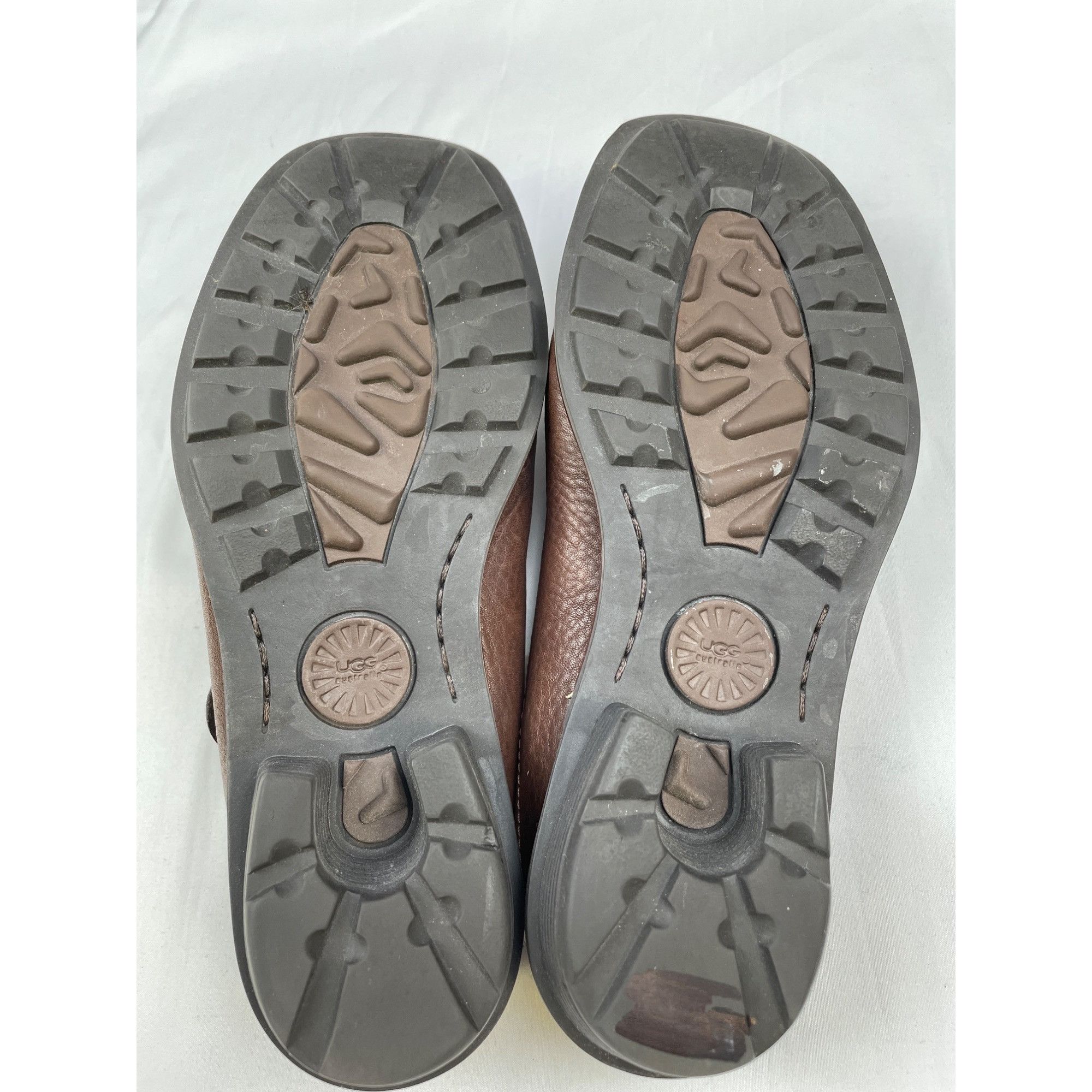 Ugg UGG Women's Brown Leather Mules Shoes/ Slip On Size 6 SKU 40 Size US 6 / IT 36 - 9 Thumbnail