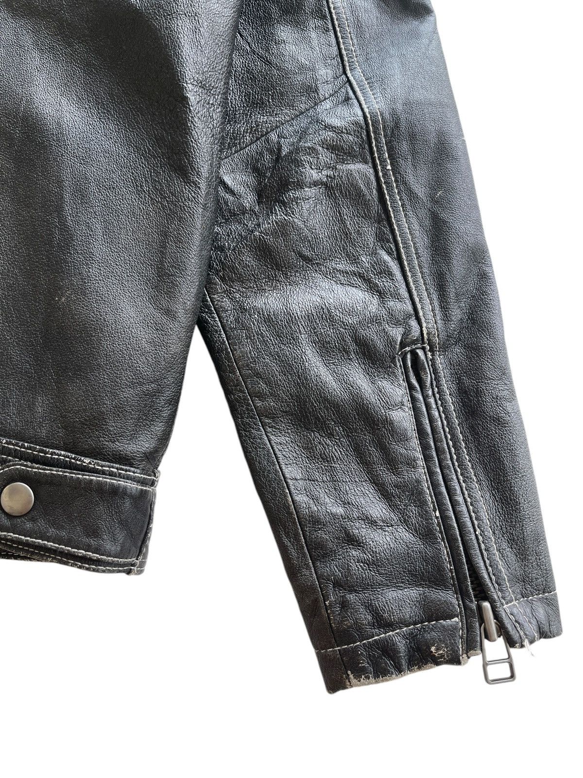 Vintage Freedom Leather Bikers Jacket Size US M / EU 48-50 / 2 - 16 Thumbnail