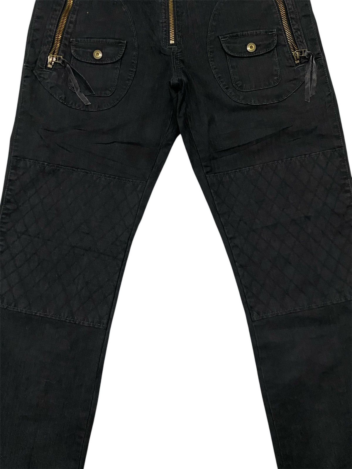Edwin × Japanese Brand × Kapital JAPAN BRAND EDWIN DOUBLE KNEE QUALITED BONDAGE DESIGN Size US 32 / EU 48 - 4 Thumbnail