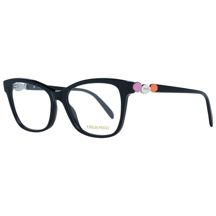 Emilio Pucci Brown Metal & Plastic Glasses (Frames)