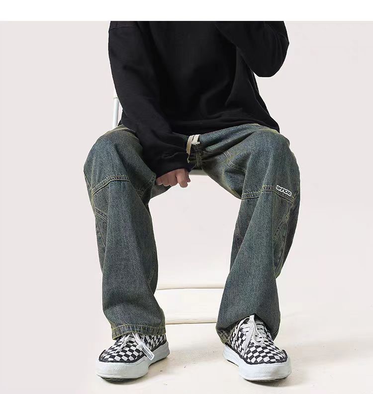 Japanese Brand × Vintage Blue High Street Vintage Loose Jeans Size US 32 / EU 48 - 4 Thumbnail