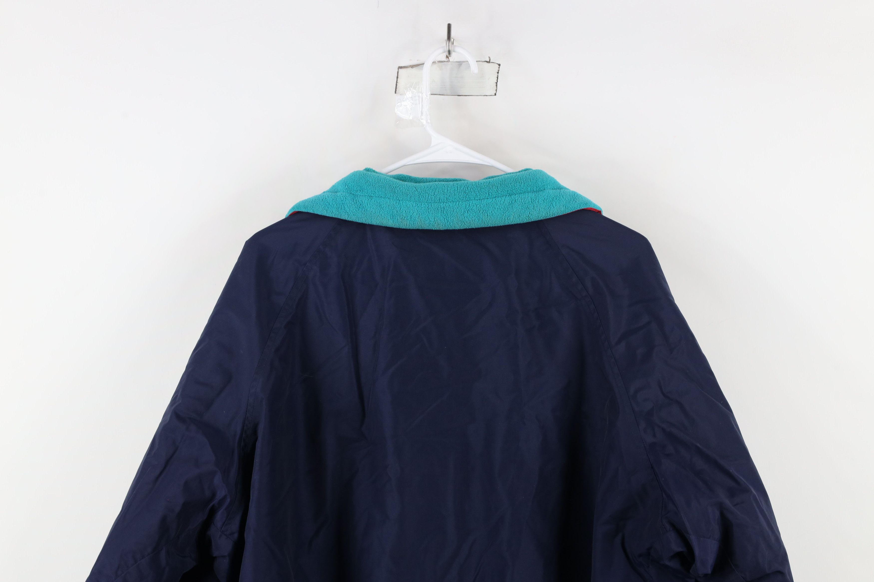 Columbia × Vintage Vintage 90s Columbia Spell Out Fleece Lined Bomber Jacket Size US XXL / EU 58 / 5 - 13 Thumbnail