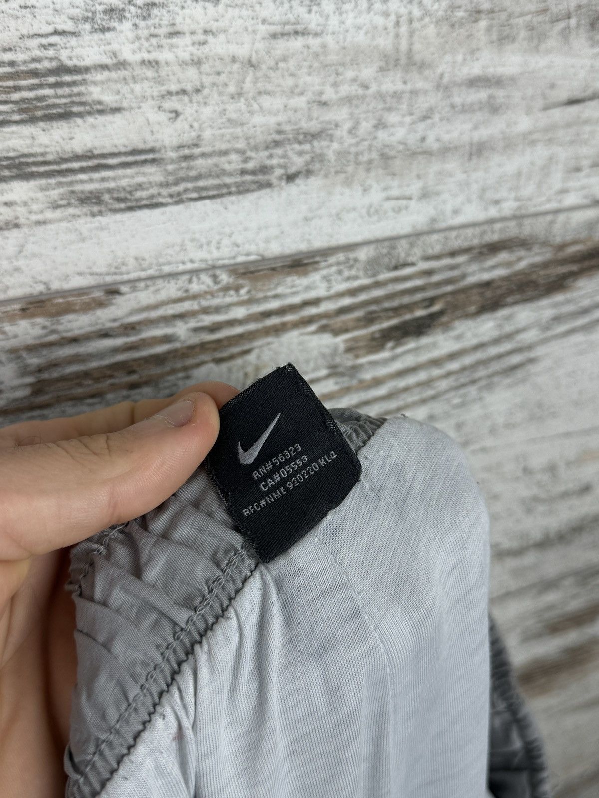 Nike × Vintage Mens Vintage Nike drill pants swoosh sweatpants y2k rare Size US 34 / EU 50 - 14 Thumbnail