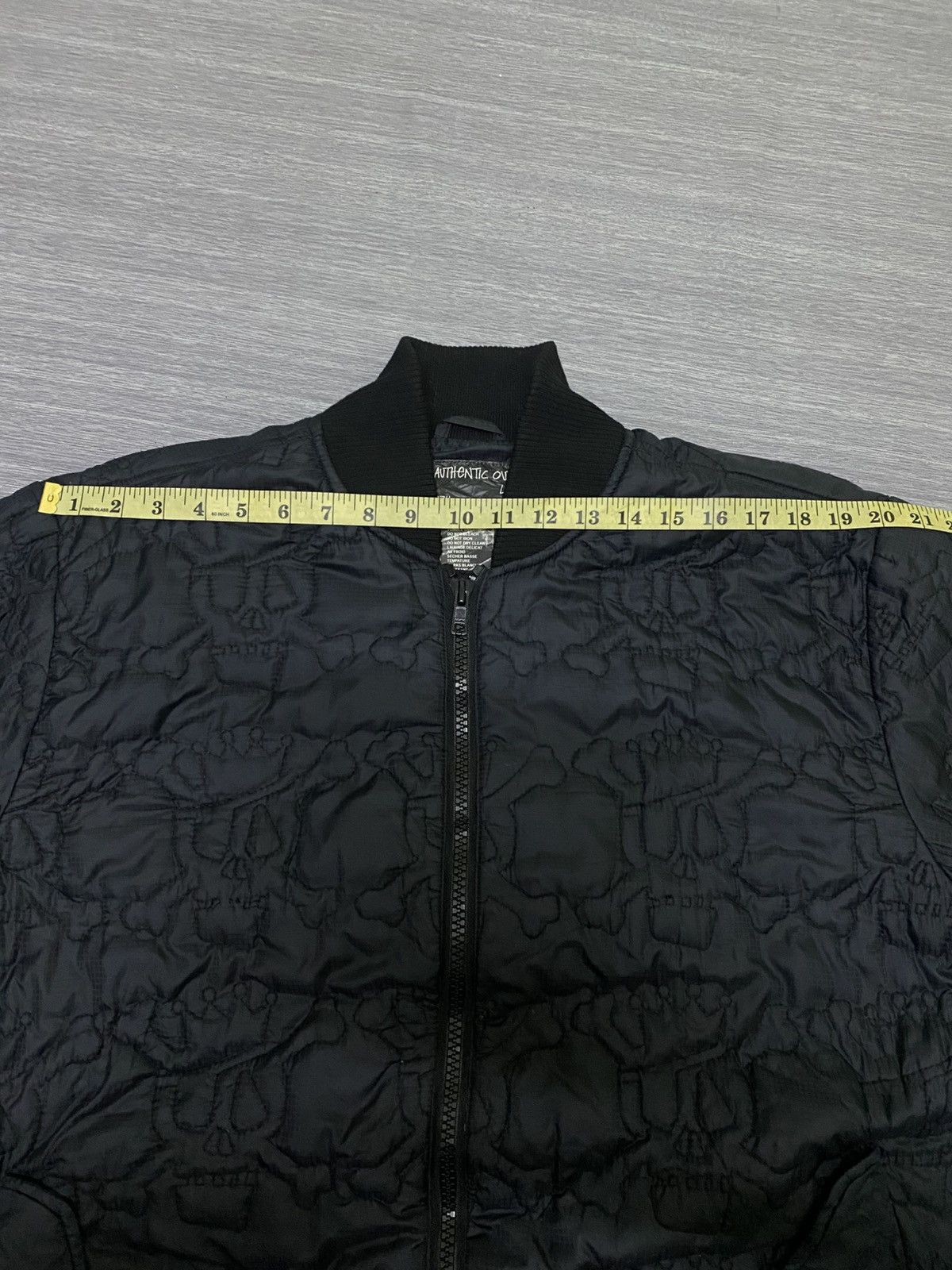 Stussy × Vintage Rare Vintage Stussy Monogram Skull Quilted Thermolite Jacket Size US L / EU 52-54 / 3 - 19 Thumbnail