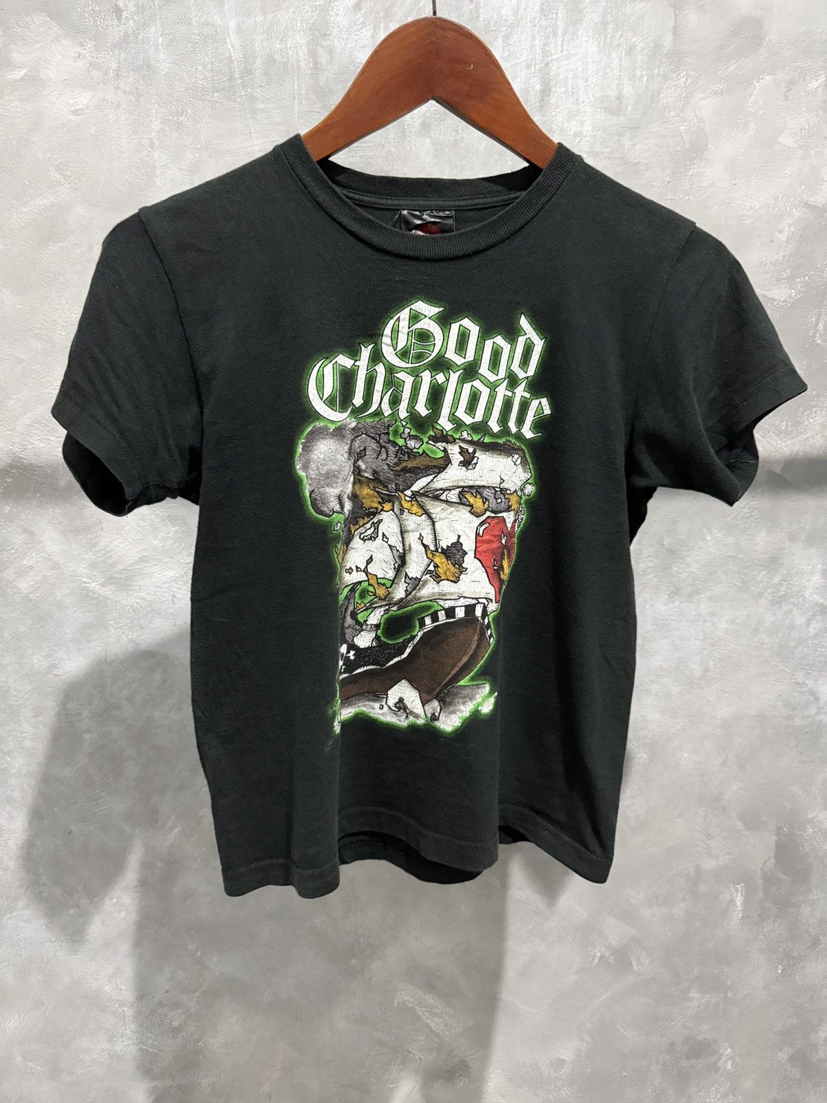 Band Tees 2000s Good Charlotte Fitted Band Tees Size US XS / EU 42 / 0 - 4 Thumbnail