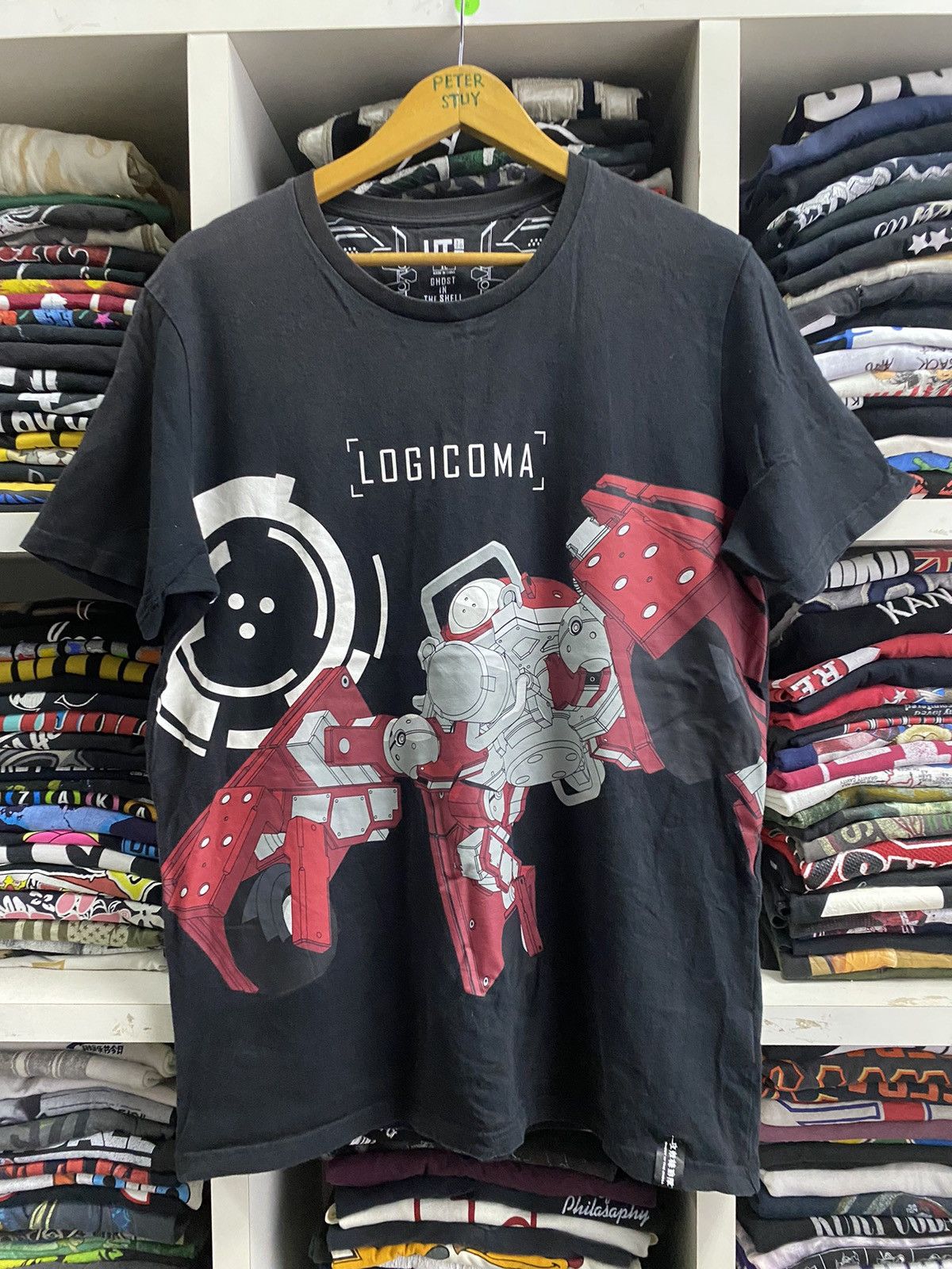 Uniqlo Ghost In The Shell X Uniqlo Cotton Tees Size US XL / EU 56 / 4 - 2 Thumbnail