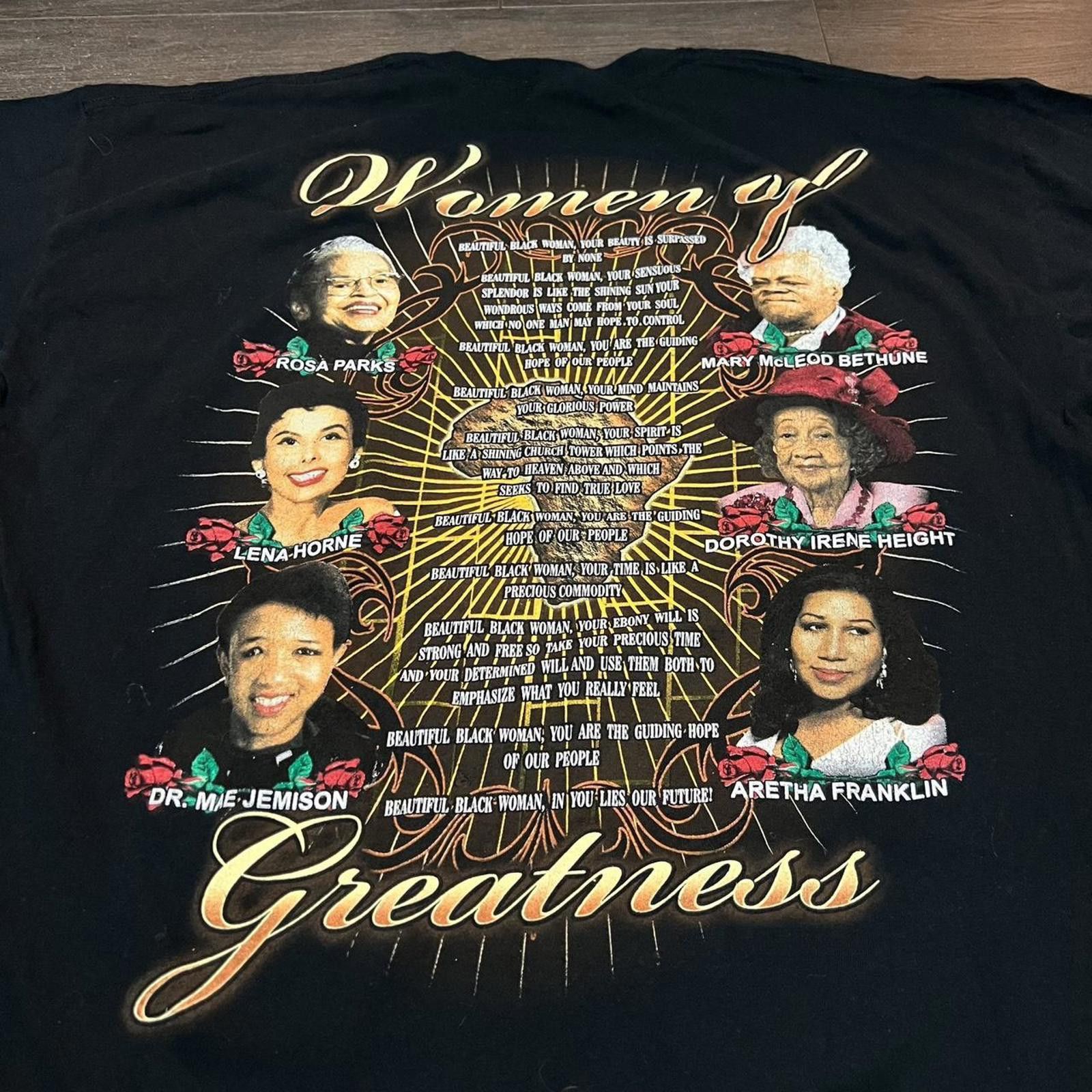 Gildan vintage positive women of greatness t shirt 00s XXL Size US XXL / EU 58 / 5 - 5 Thumbnail