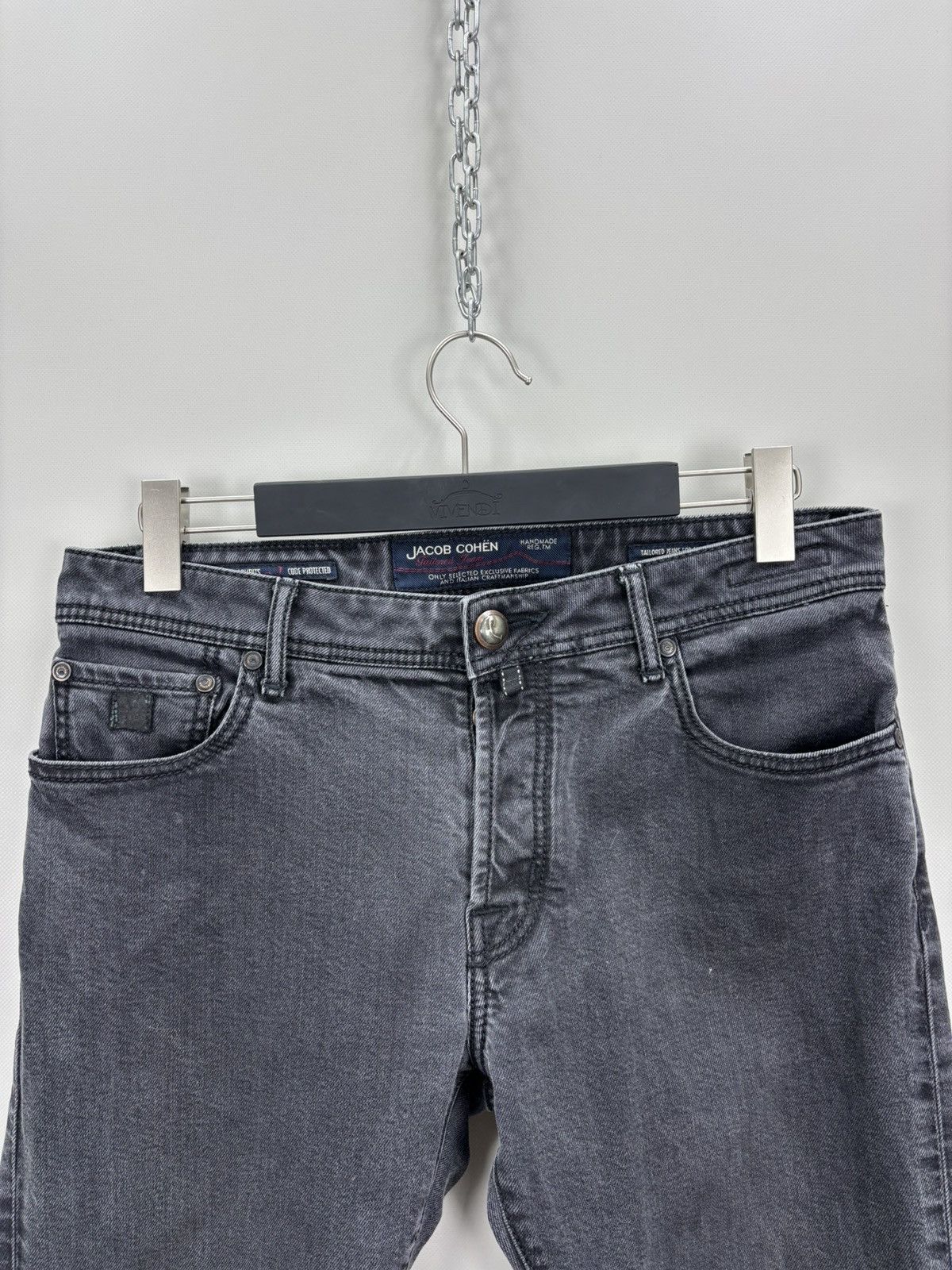 Jacob Cohen Mens jeans Jacob Cohen Size 35 Color Black Size US 35 - 3 Thumbnail