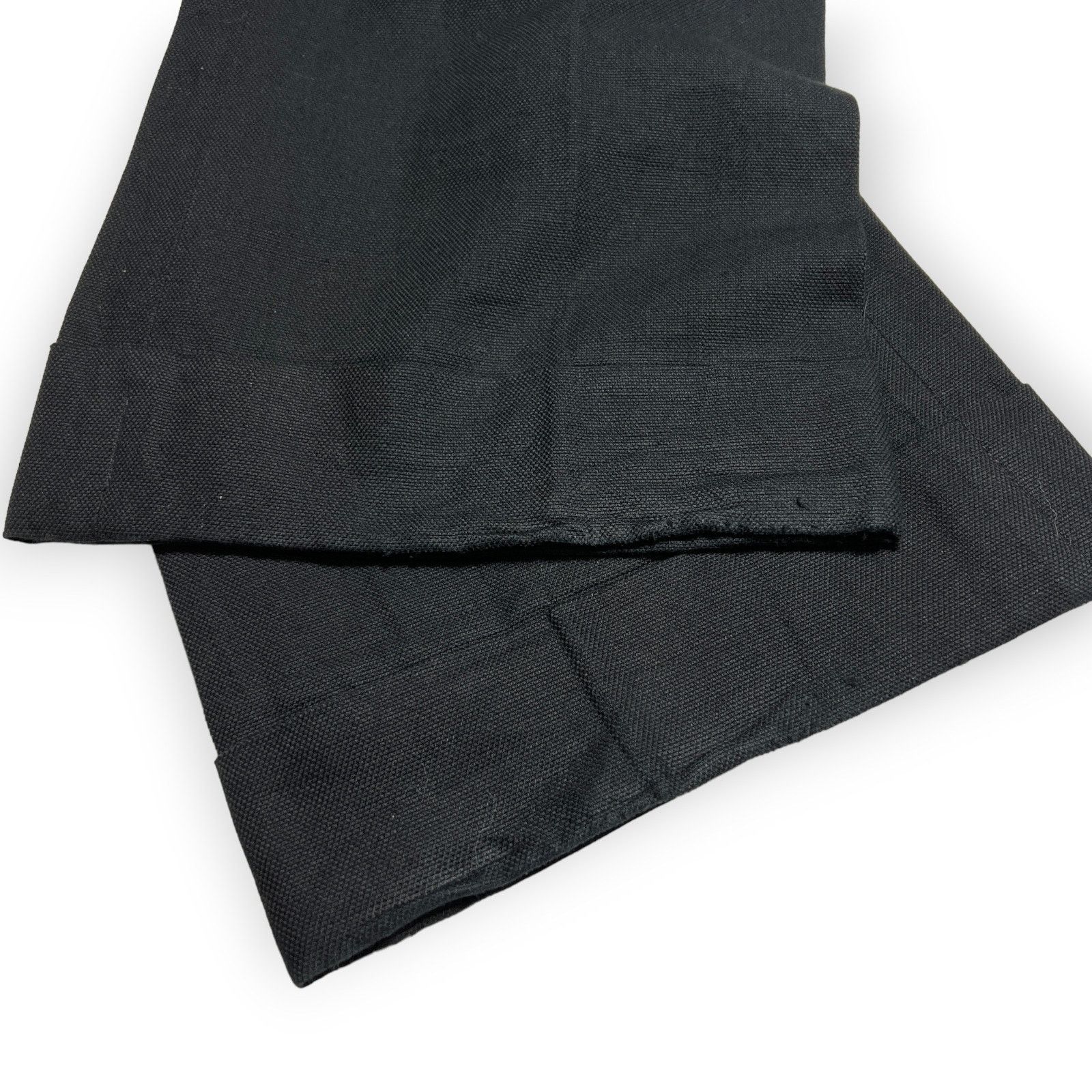 Gerard Darel Gerard Darel Linen Wide Leg High Rise Trousers Black Size S Size 26" / US 2 / IT 38 - 9 Thumbnail