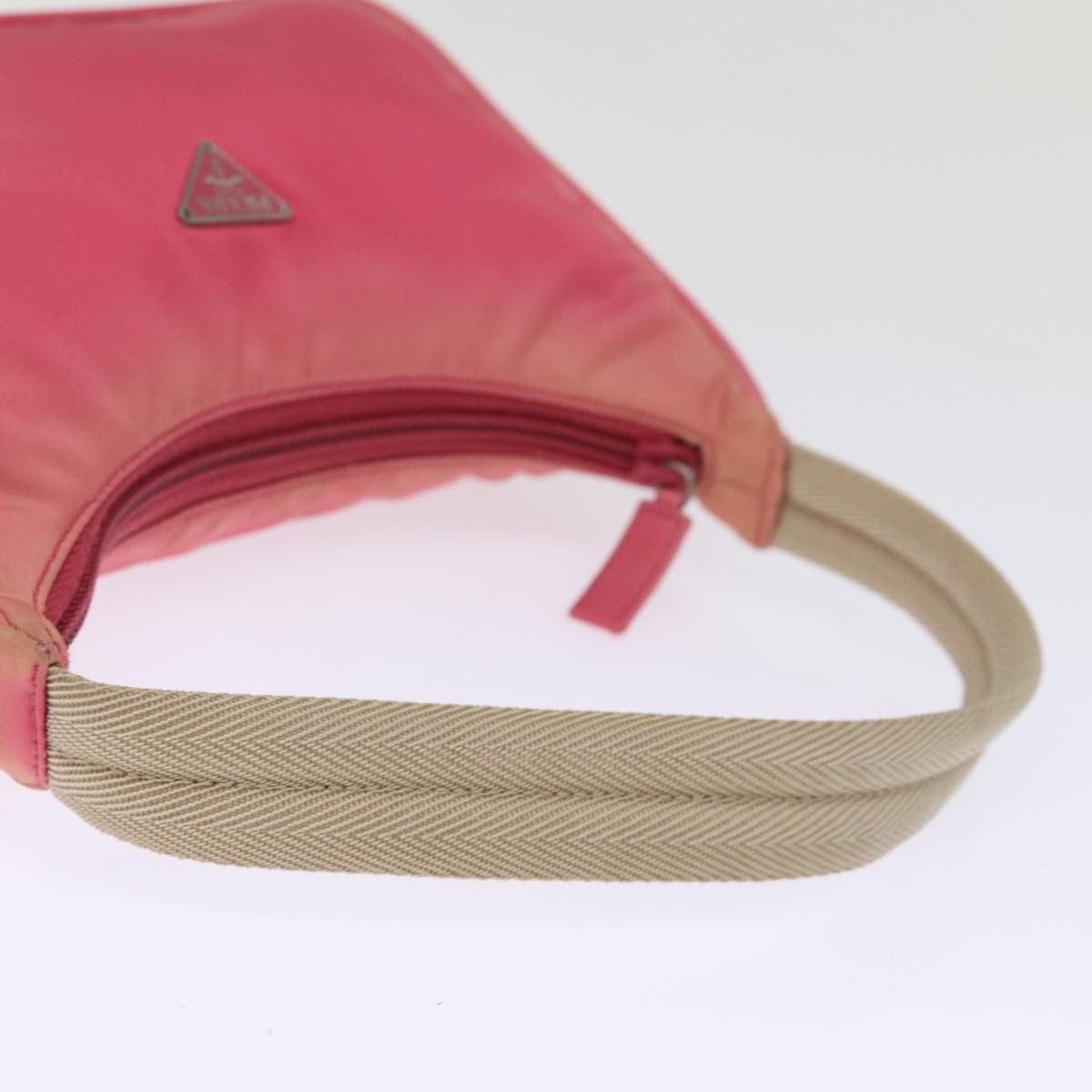 Prada PRADA Hand Bag Nylon Pink Size ONE SIZE - 7 Thumbnail