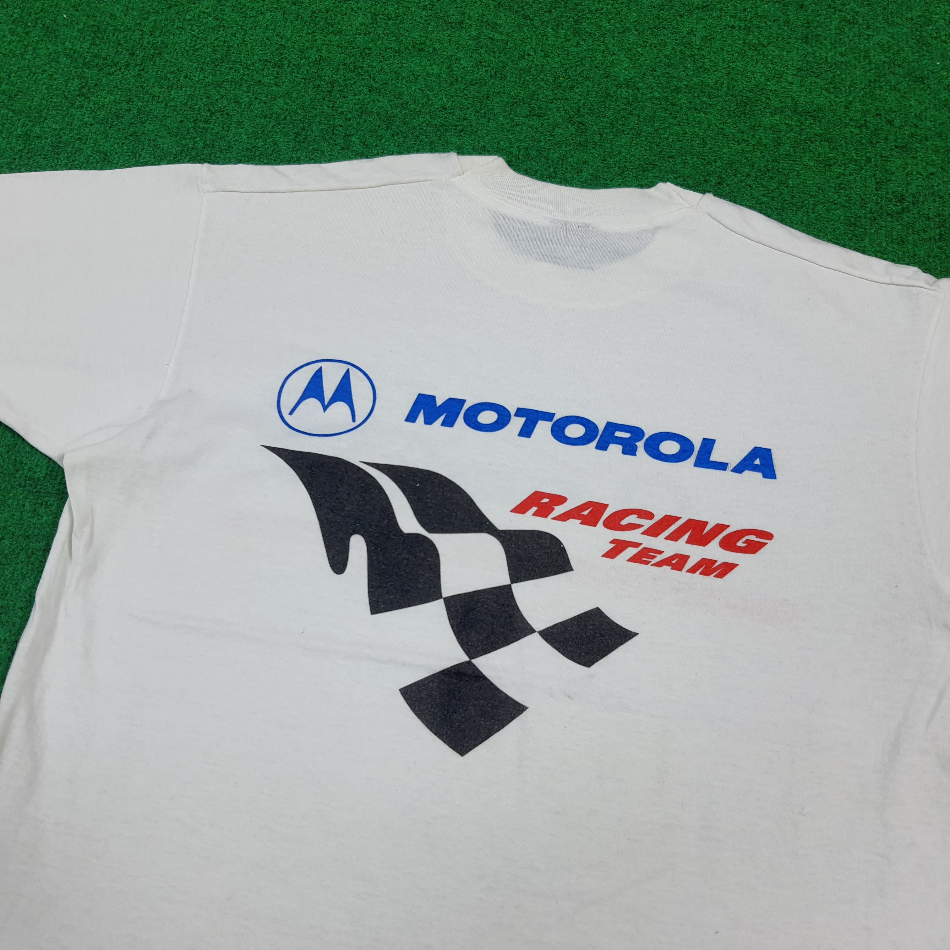 Fruit Of The Loom Vintage Motorola Racing Team Formula 1 Tshirt C299N4 Size US L / EU 52-54 / 3 - 4 Thumbnail