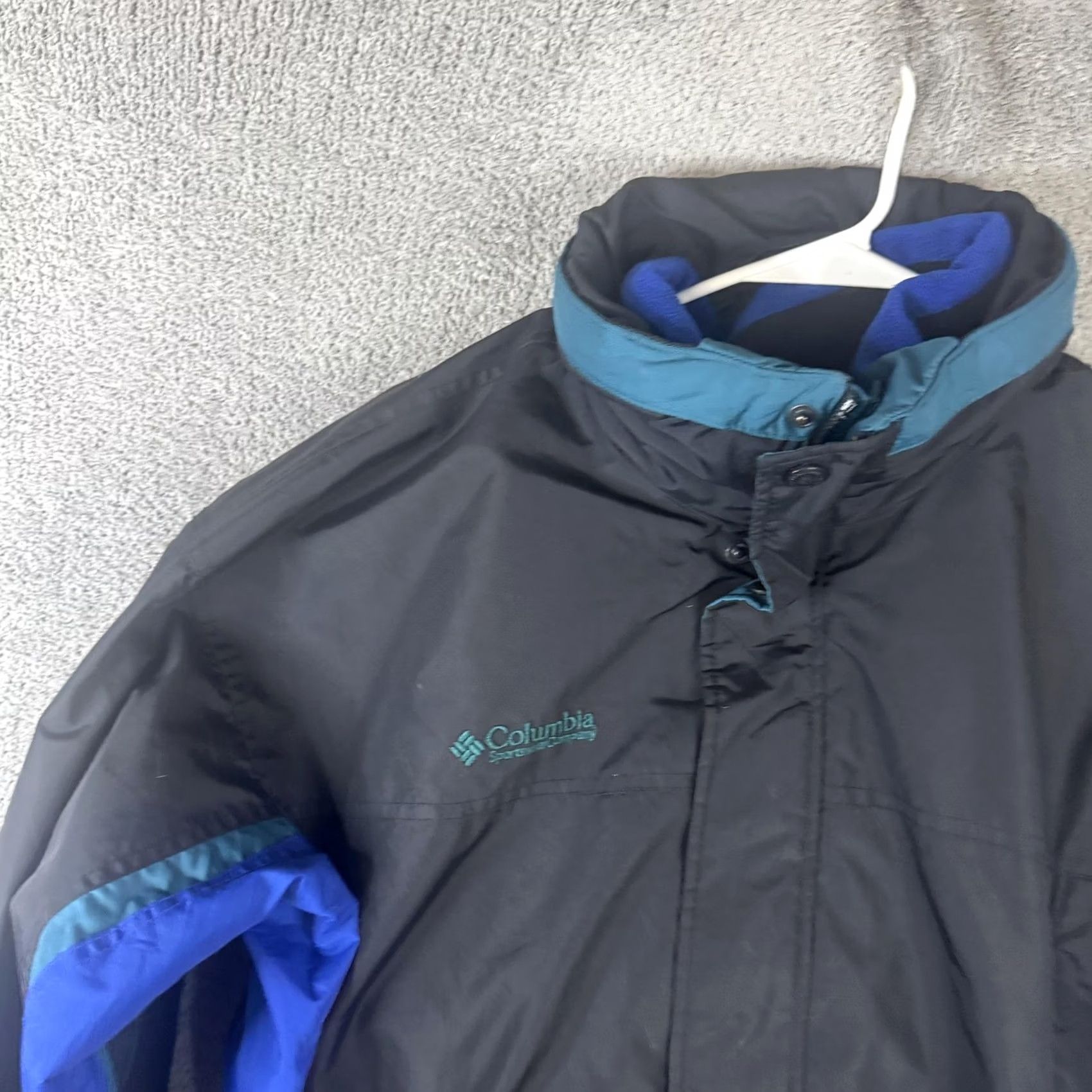 Vintage VINTAGE Columbia Jacket Mens L Black Parka Long's Peak 90s Outdoor Ski Mid-Length Size US L / EU 52-54 / 3 - 5 Thumbnail