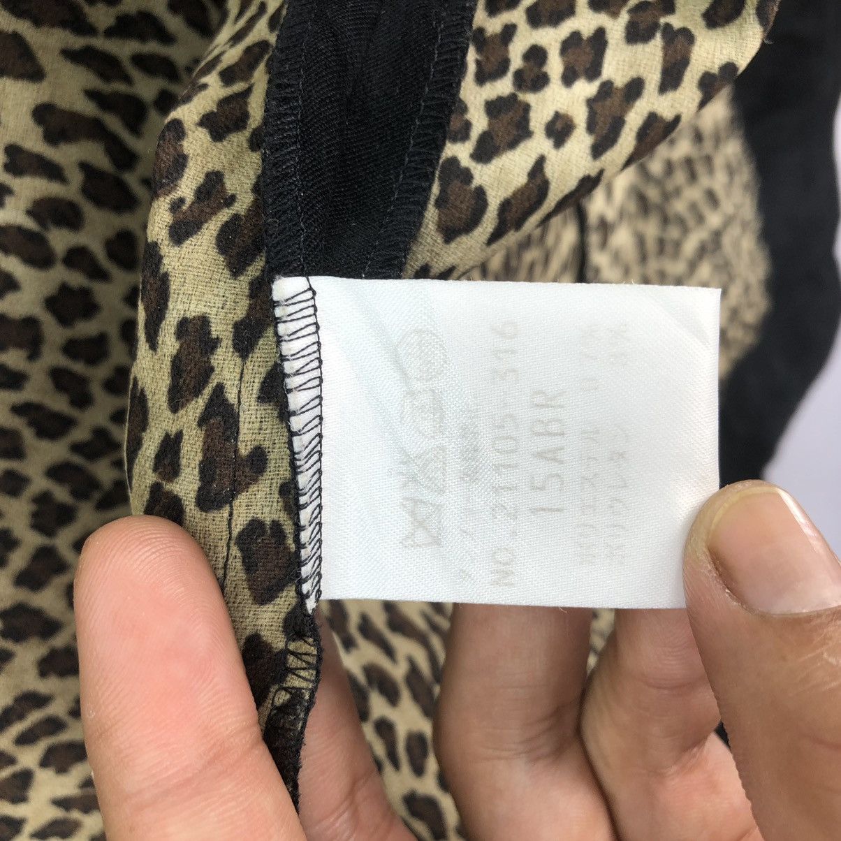 Japanese Brand Japanese Brand Missel Leopard Print Lining Button Up Jacket Size M / US 6-8 / IT 42-44 - 15 Thumbnail