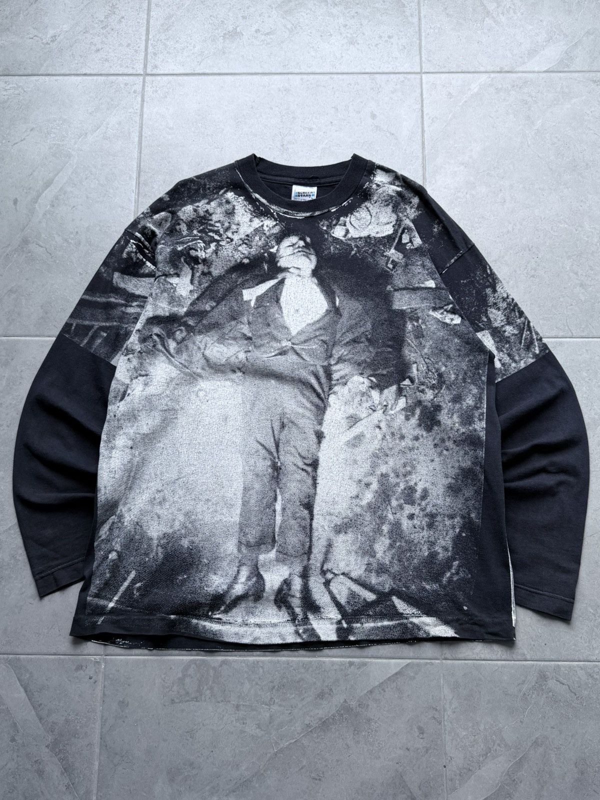 Band Tees Vintage 90s Pro Pain Metal Band AOP Long Sleeve Tee Size US XL / EU 56 / 4 - 3 Thumbnail