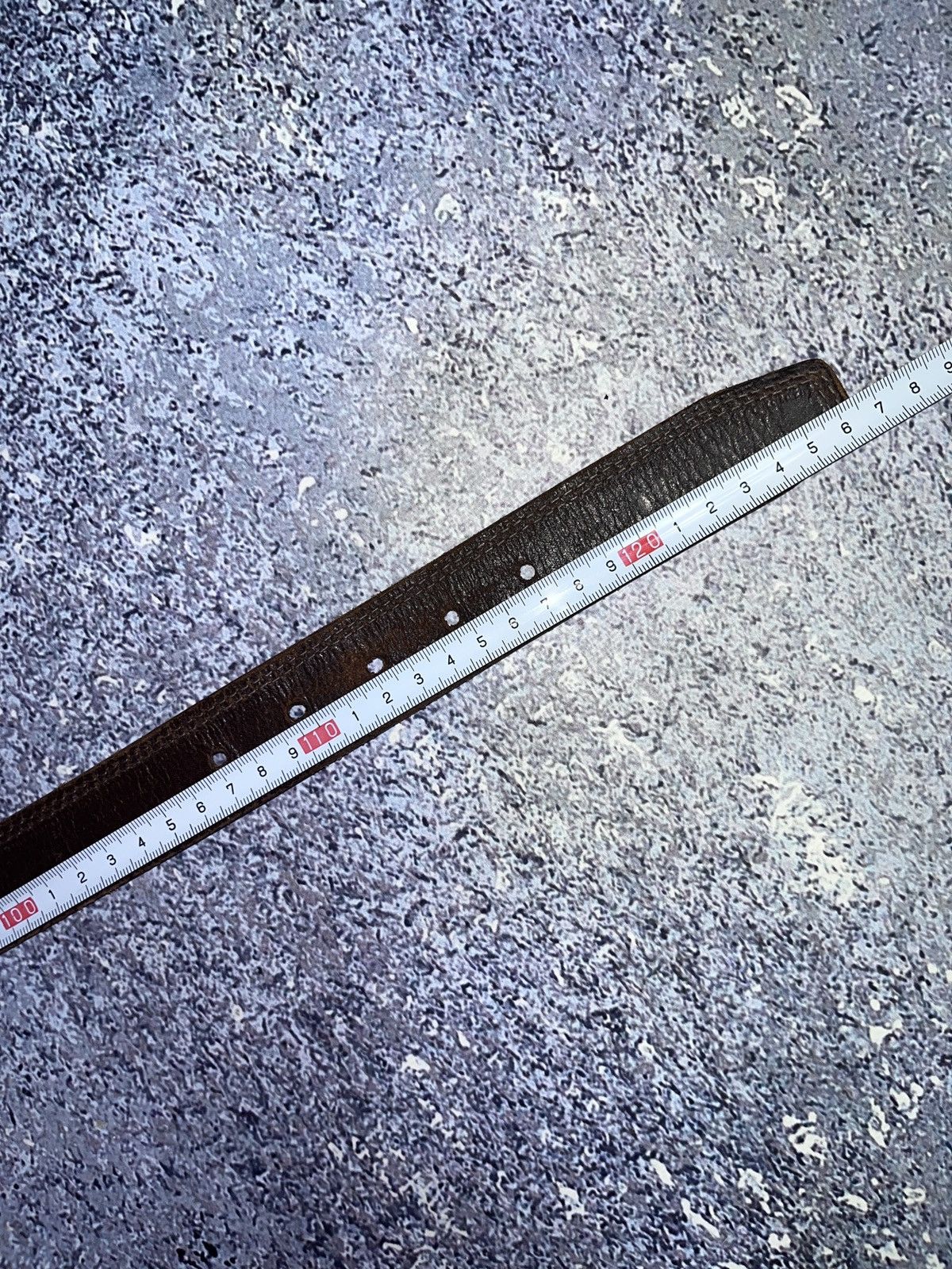 Iceberg Vintage Iceberg Leather Belt 126 cm Luxury Metal logo Size ONE SIZE - 7 Thumbnail