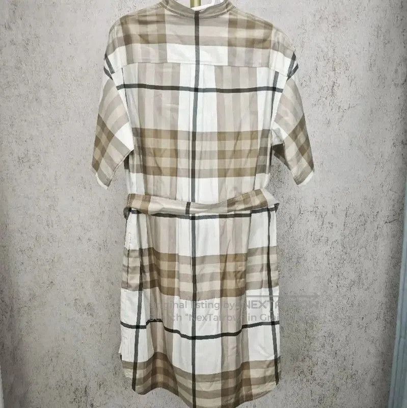 Burberry Burberry Summer Beige Cotton Dress for Women. Size XS / US 0-2 / IT 36-38 - 7 Thumbnail