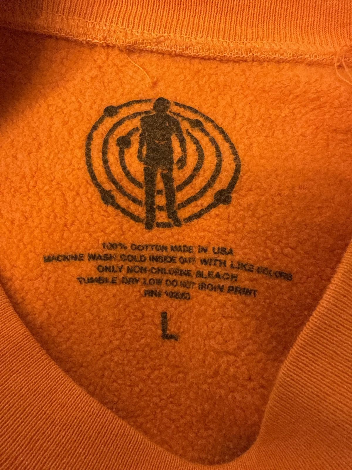 Kid Cudi Kid Cudi To The Moon Tour NASA Crewneck Orange Large Size US L / EU 52-54 / 3 - 3 Thumbnail