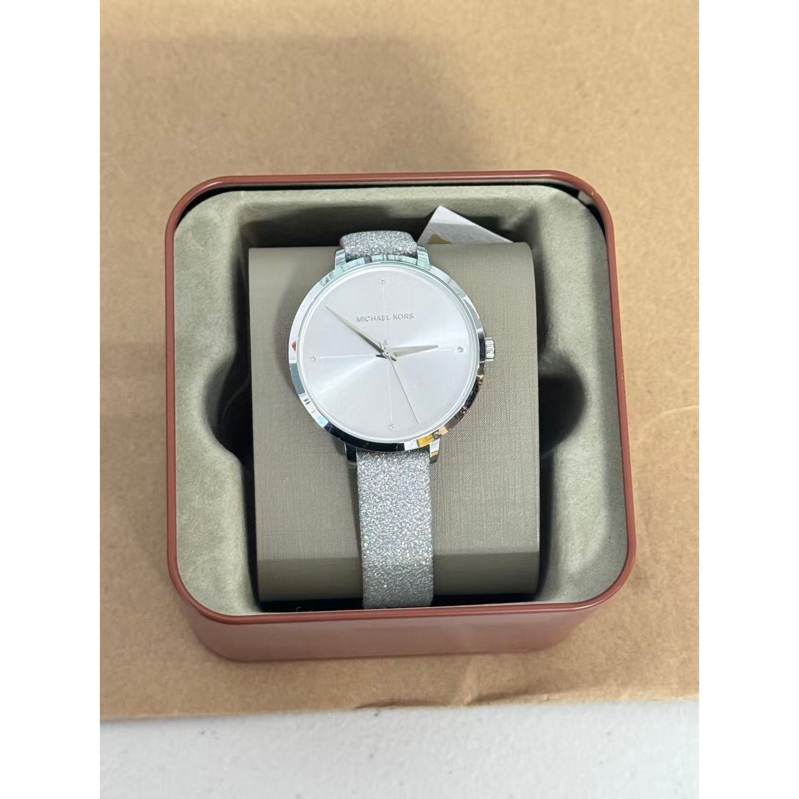 Michael Kors Michael Kors MK2793 Charley Quartz Silver Women's Watch Size 38 - 1 Thumbnail