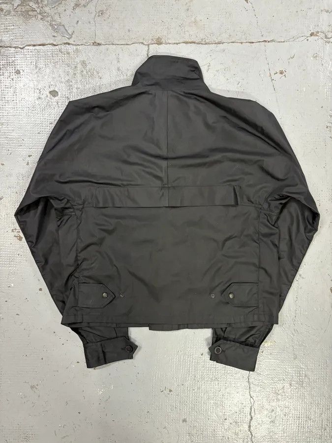 Yves Saint Laurent AW2003 Yves Saint Laurent Black Asymmetrical Classy Windbreaker Jacket Size US M / EU 48-50 / 2 - 5 Thumbnail