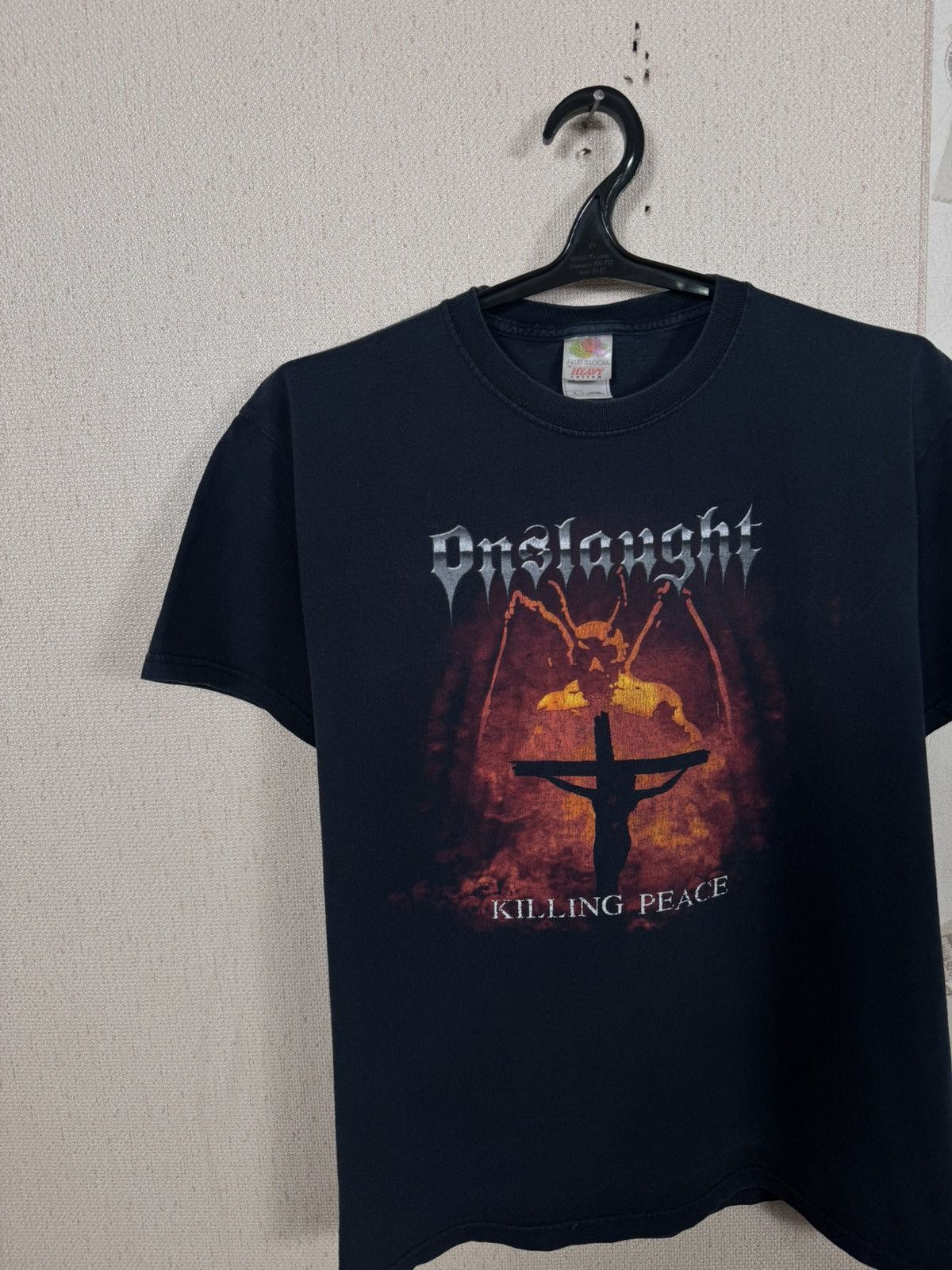Other Vintage Onslaught T shirt Black Trash Metal Killing Place L Size US L / EU 52-54 / 3 - 6 Thumbnail