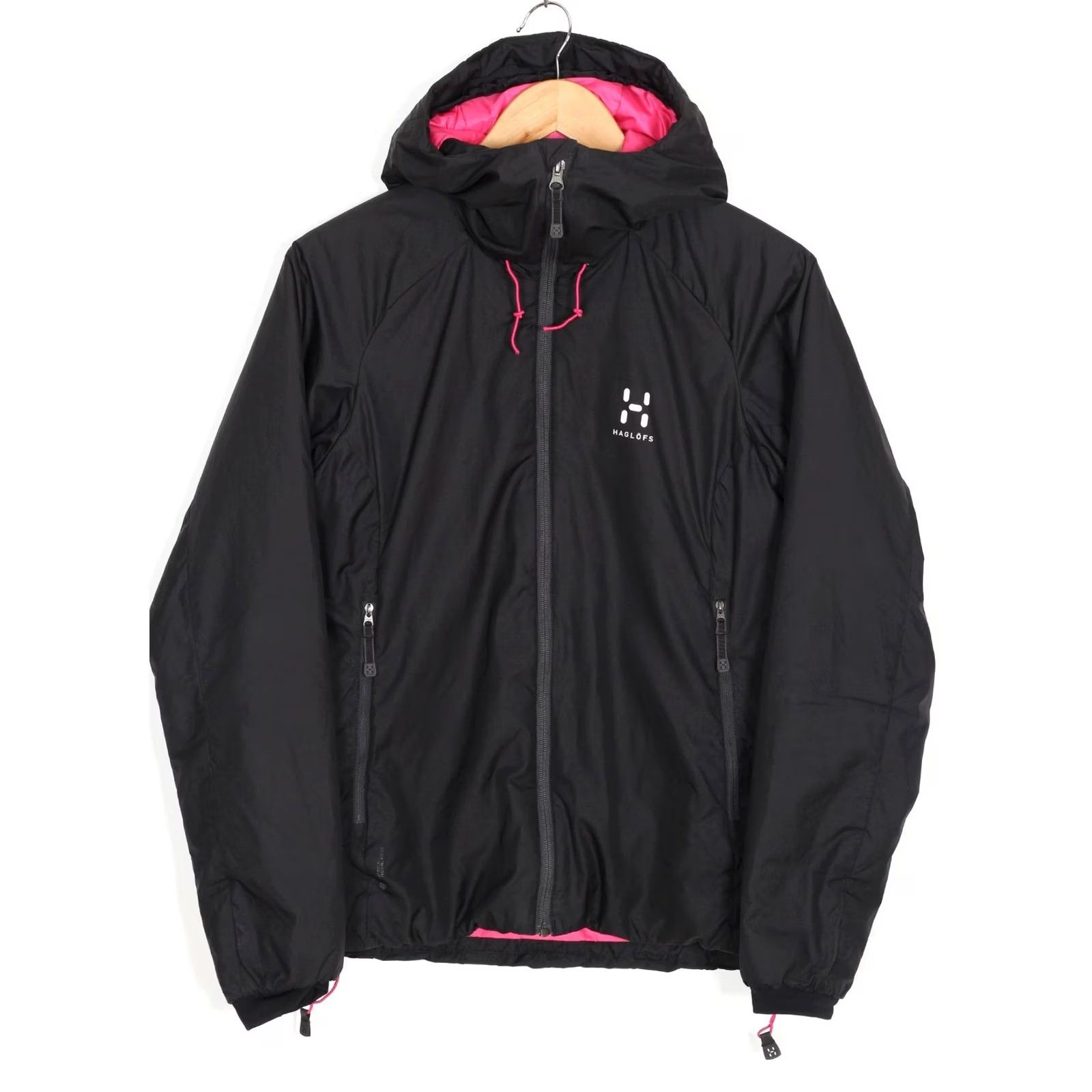 Vintage HAGLOFS Berrier III Hooded Jacket Women Size M Insulated Size M / US 6-8 / IT 42-44 - 2 Thumbnail