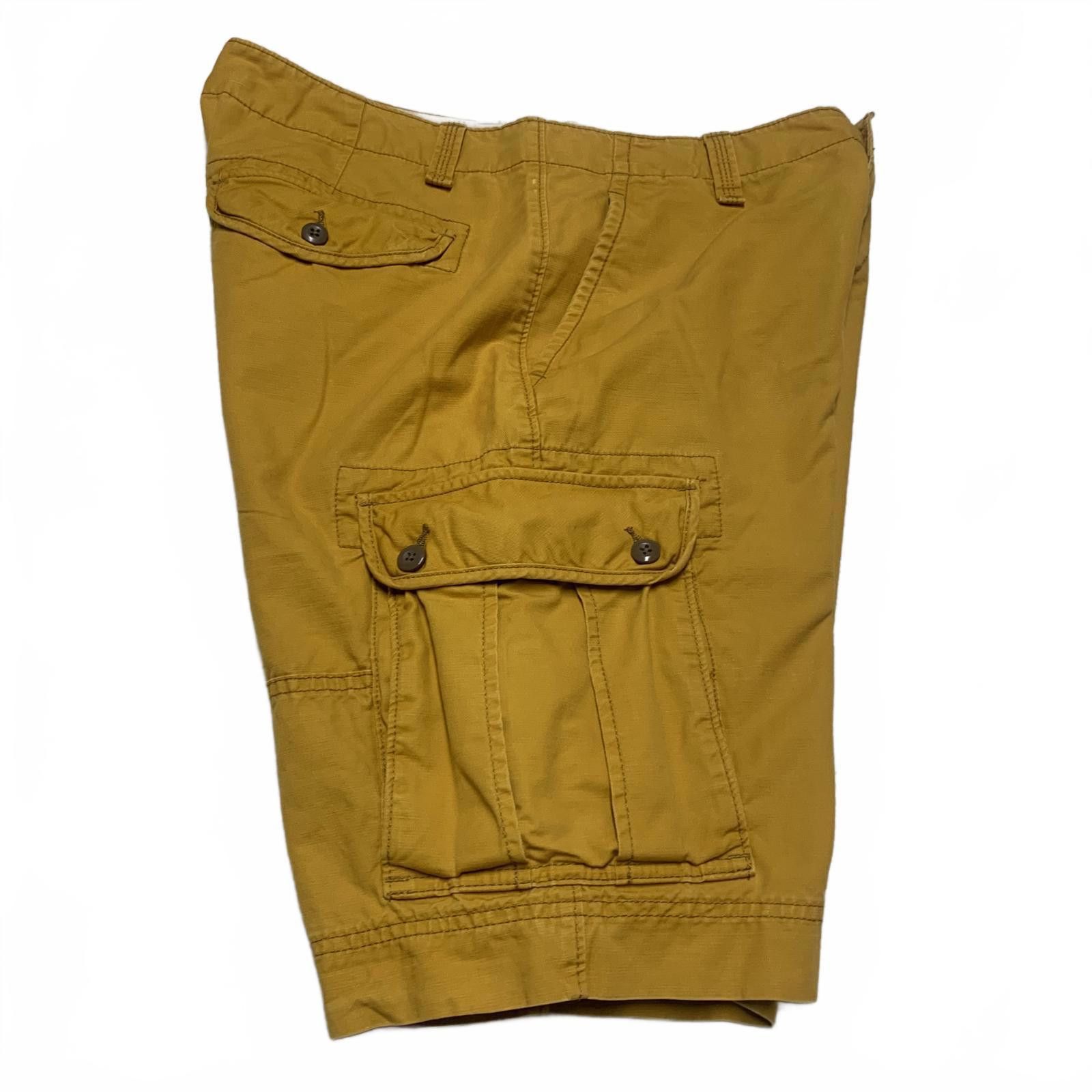 Gap Gap Men's Sz 32 Yellow Cargo Shorts Casual Comfort W33 Gold Size US 32 / EU 48 - 6 Thumbnail