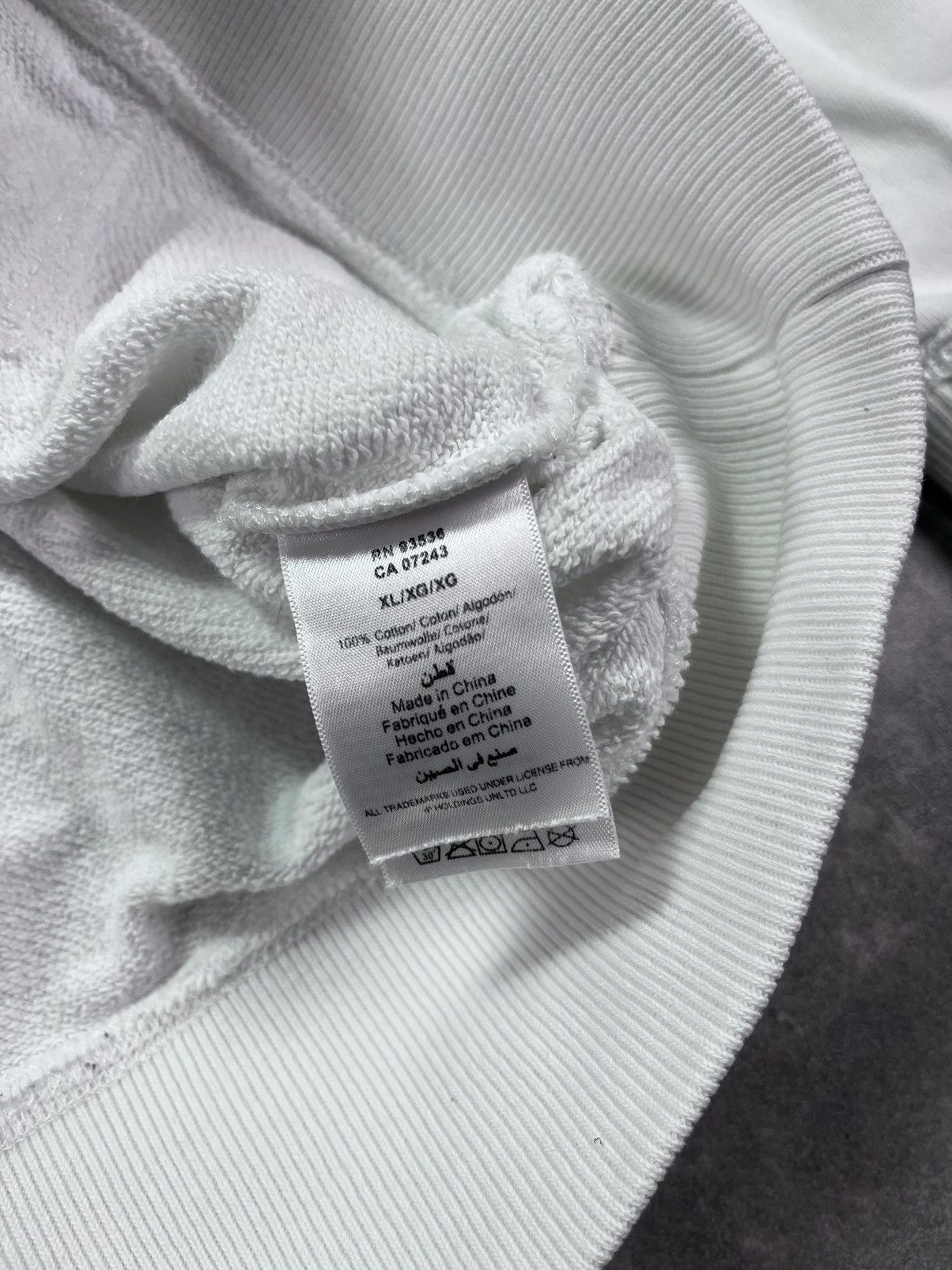 Ecko Unltd. Ecko Unlimited Y2K 3D Rhino Logo Zip Hoodie XL White Size US XL / EU 56 / 4 - 12 Thumbnail