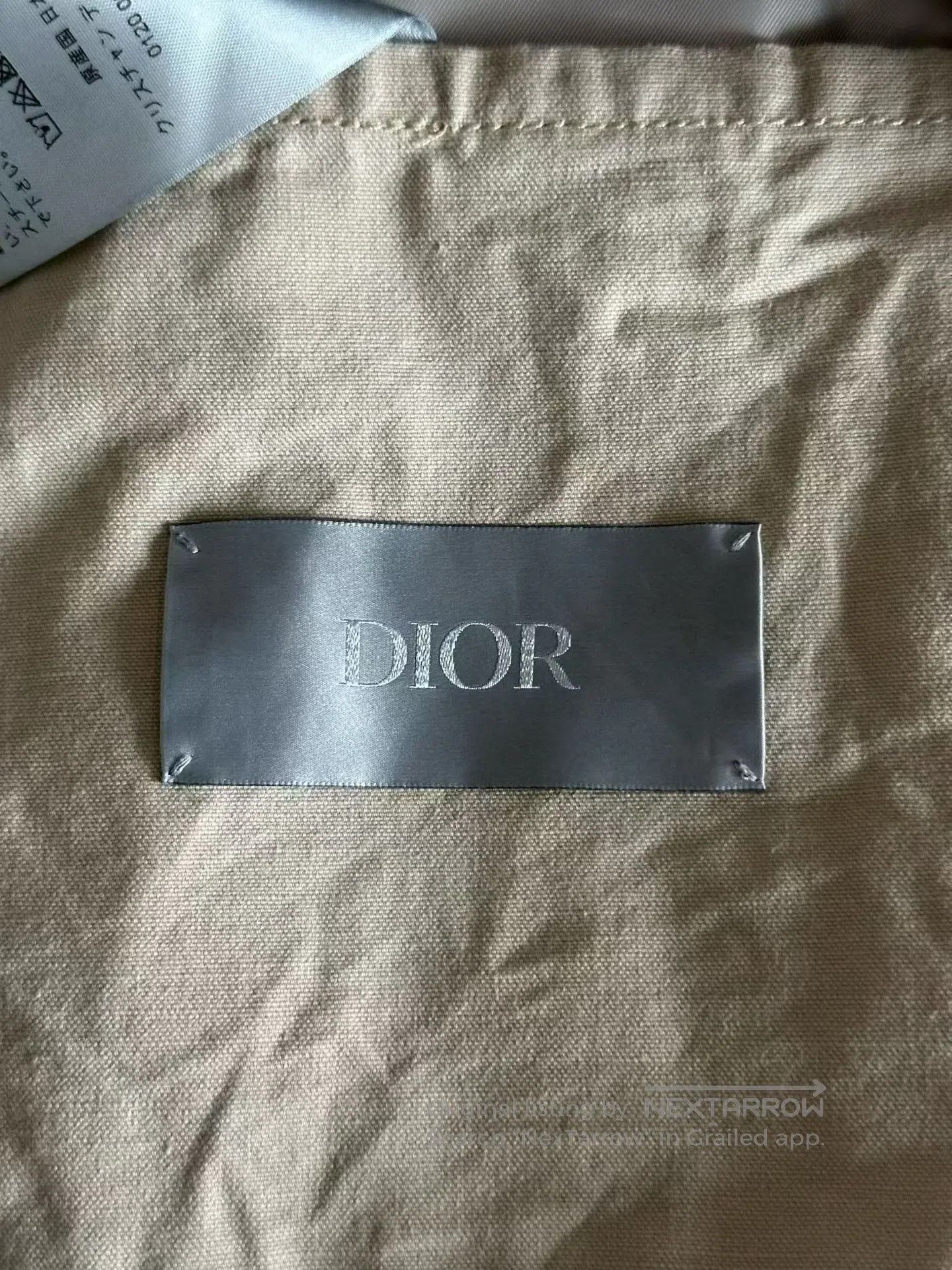 Dior Dior Hooded jacket with slogan| Size XL / US 12-14 / IT 48-50 - 3 Thumbnail