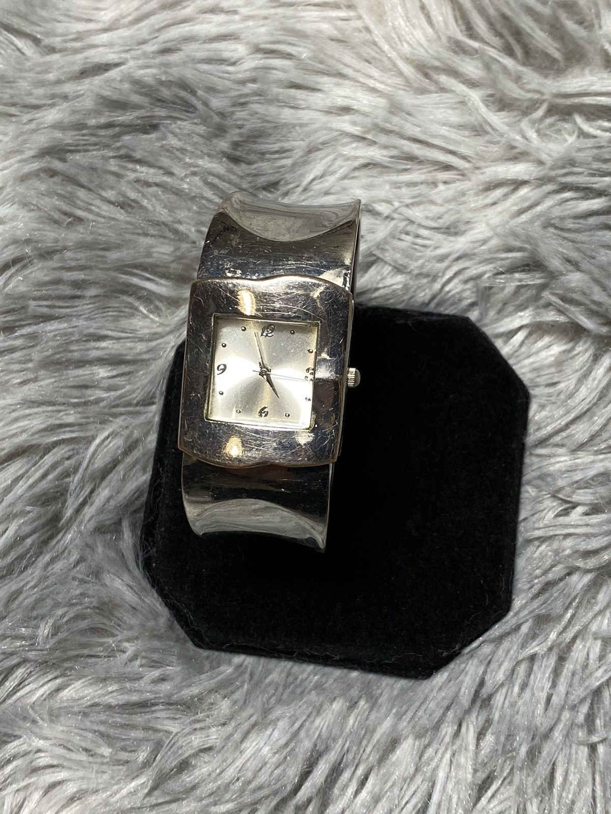 Jewelry Timeless Elegance Silver Cuff Watch Size ONE SIZE - 3 Thumbnail