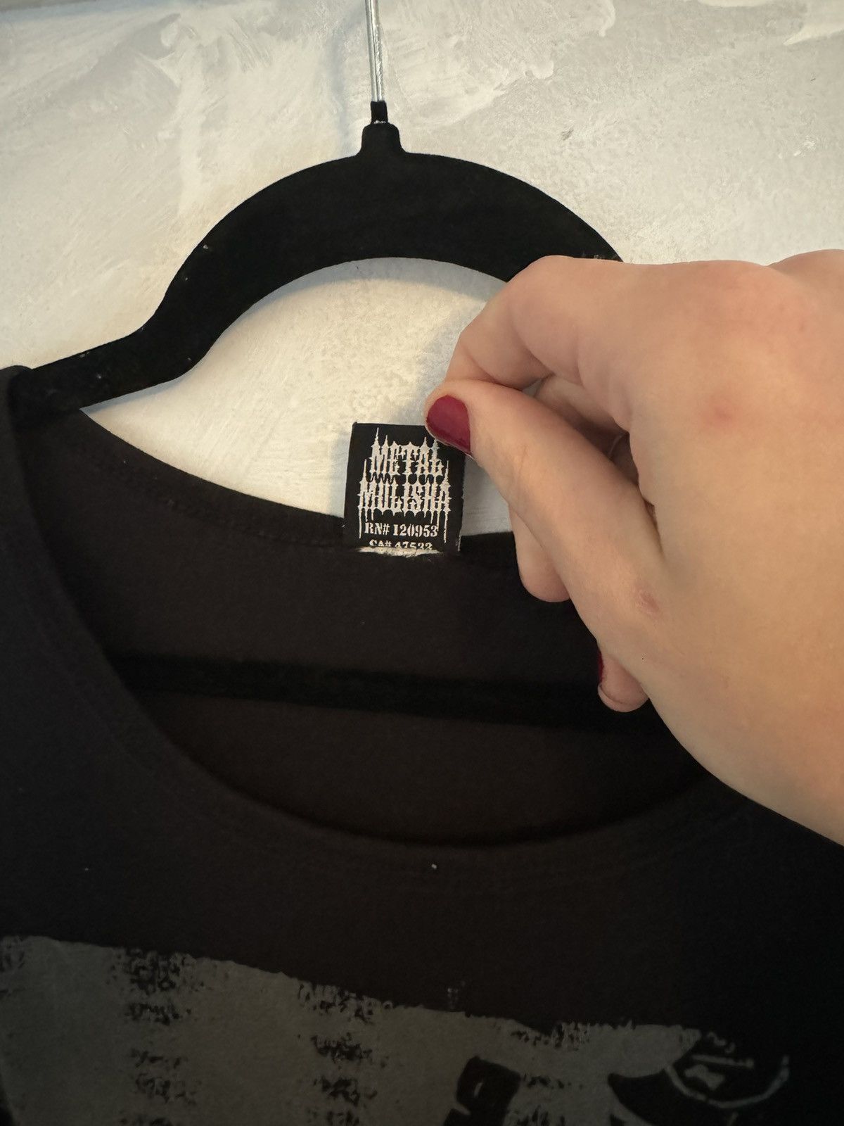 Metal Mulisha × Vintage Metal Mulisha Black Grey Tank Top Avant Garde Army Size US XL / EU 56 / 4 - 5 Thumbnail