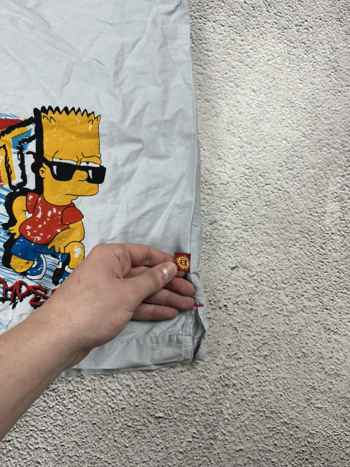 The Simpsons Vintage Simpsons Bart Shirt Y2K Big Logo Japan Hype Style Size US XL / EU 56 / 4 - 7 Thumbnail