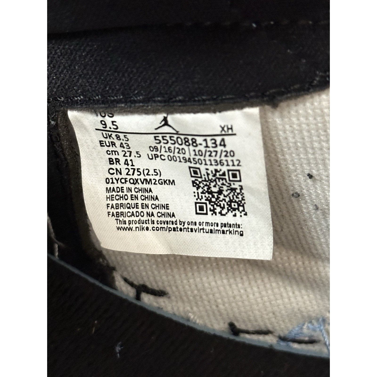 Jordan Brand Jordan 1 Retro OG High University Blue - Size 9.5 Size US 9.5 / EU 42-43 - 7 Thumbnail