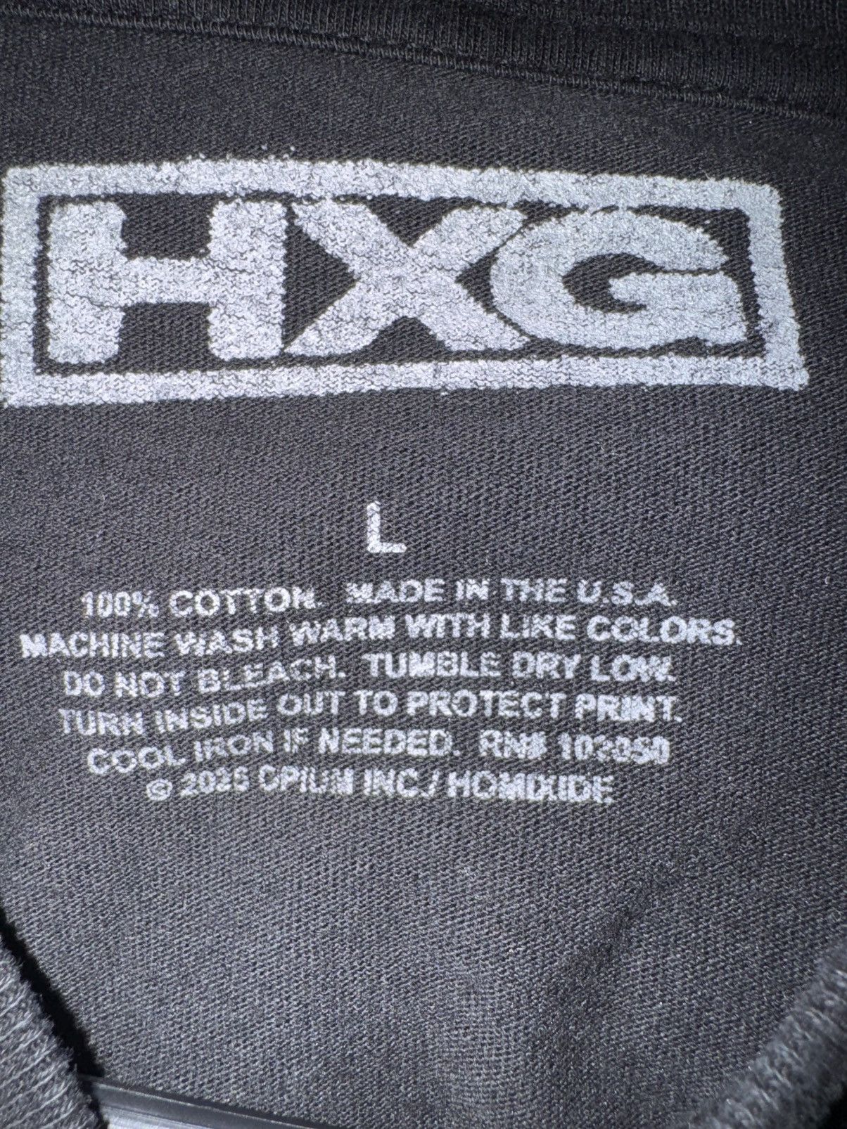 HXG Homixide Gang L/S merch Antagonist Tour Size US L / EU 52-54 / 3 - 5 Thumbnail