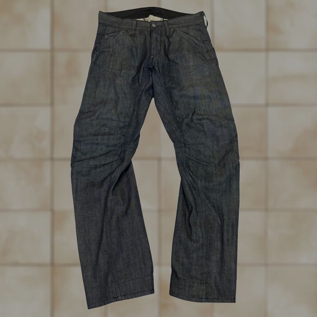 G-Star G Star Raw Straight Jeans Men's 30x30 Double Knee Gray Size US 30 / EU 46 - 1 Thumbnail
