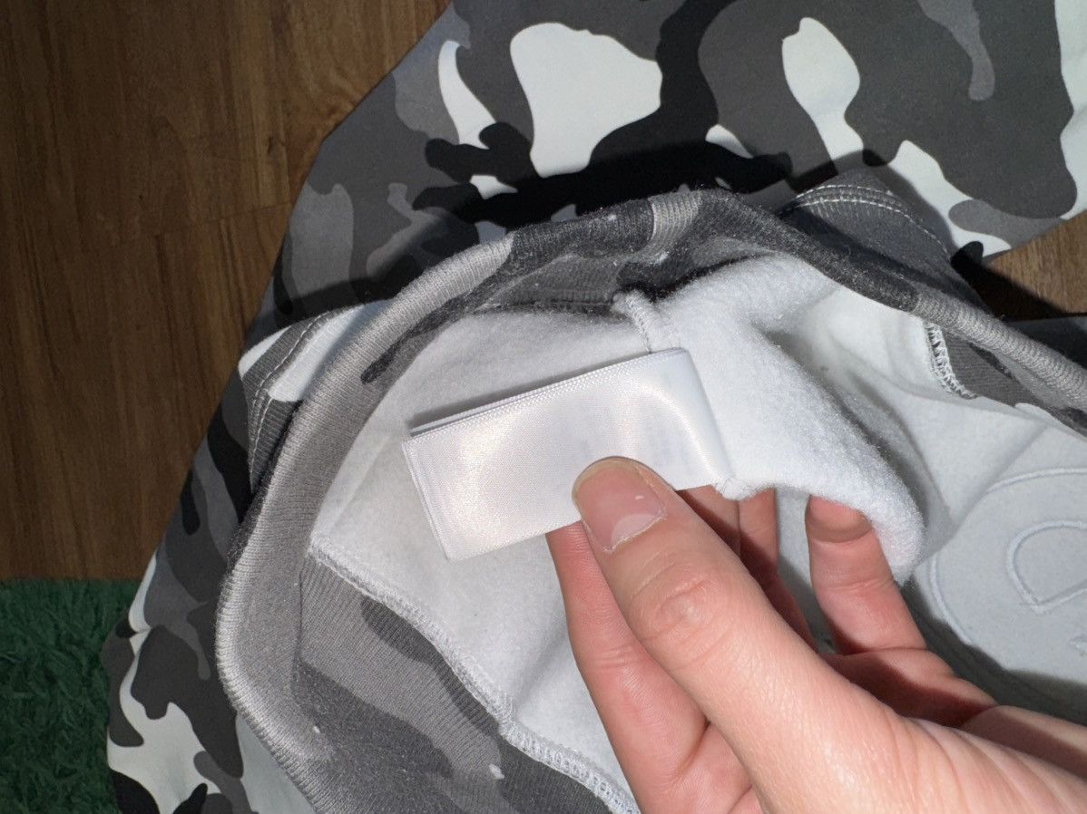 Supreme Supreme Appliqué Snow Camo Hoodie 26 Size US XL / EU 56 / 4 - 10 Thumbnail