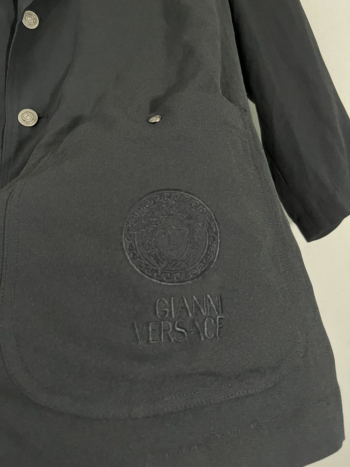 Versace Vintage Gianni Versace Blazer Size 48L - 2 Thumbnail